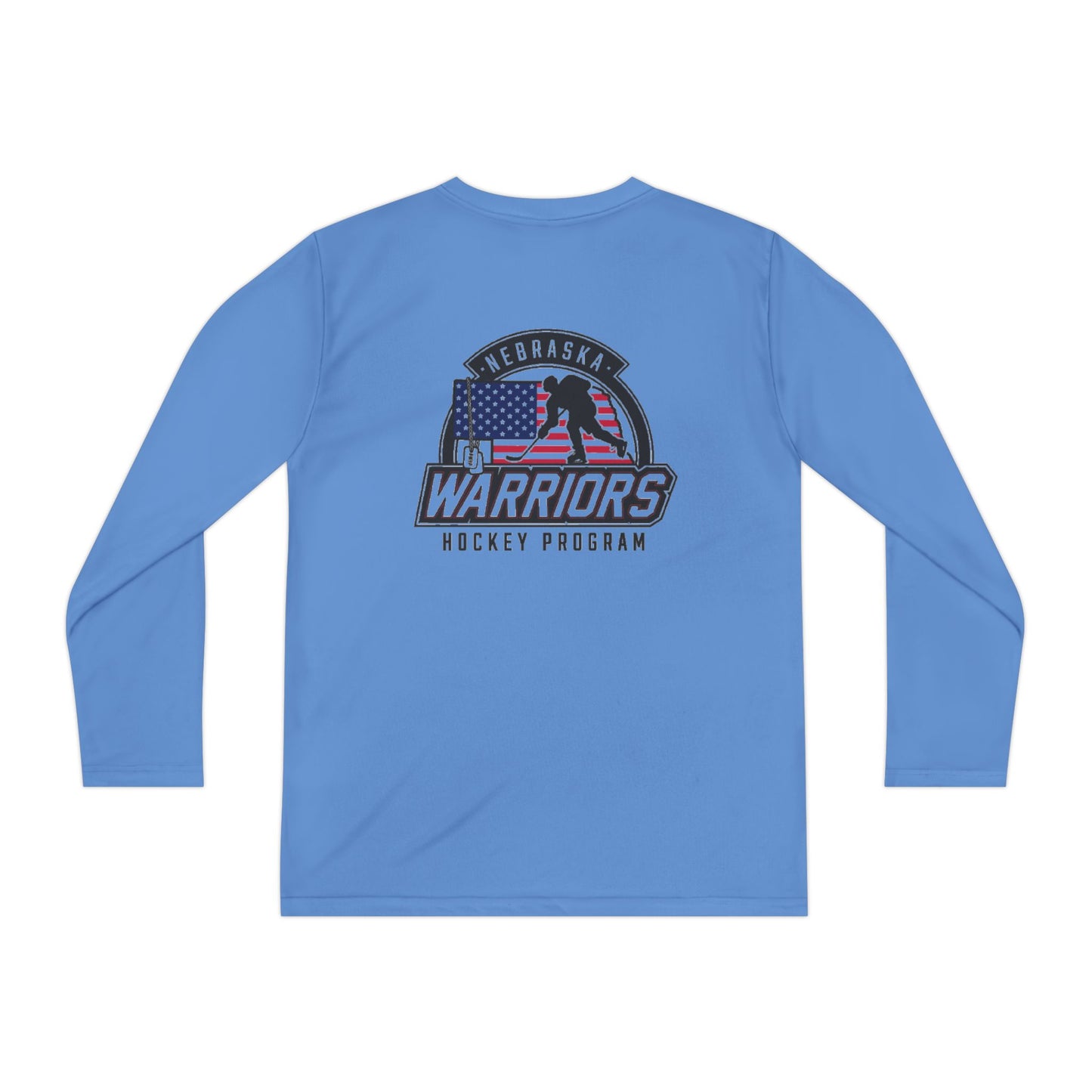 Nebraska Warriors Hockey Program Long Sleeve Tee Youth