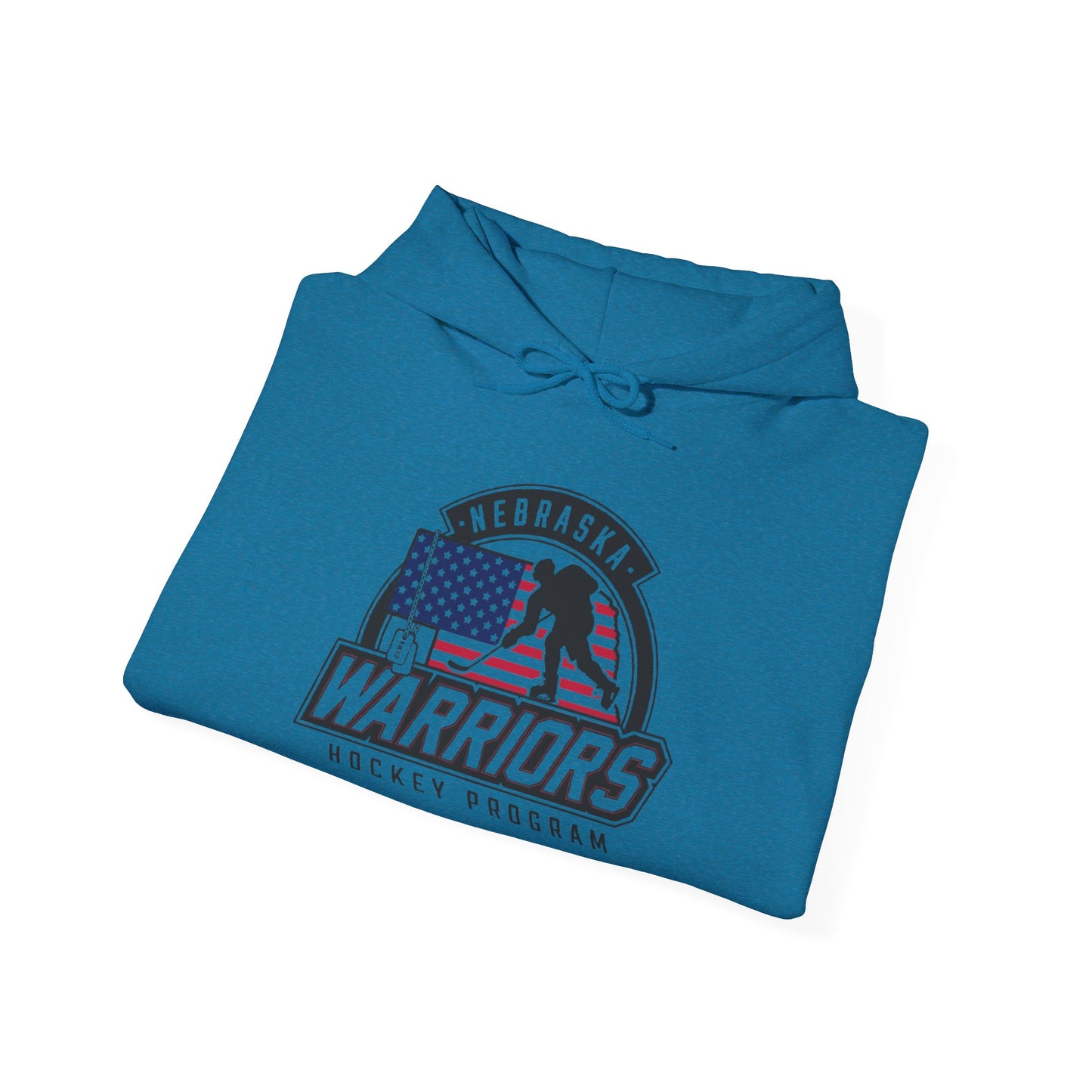 Nebraska Warriors Hockey Program - Hooded Sweatshirt