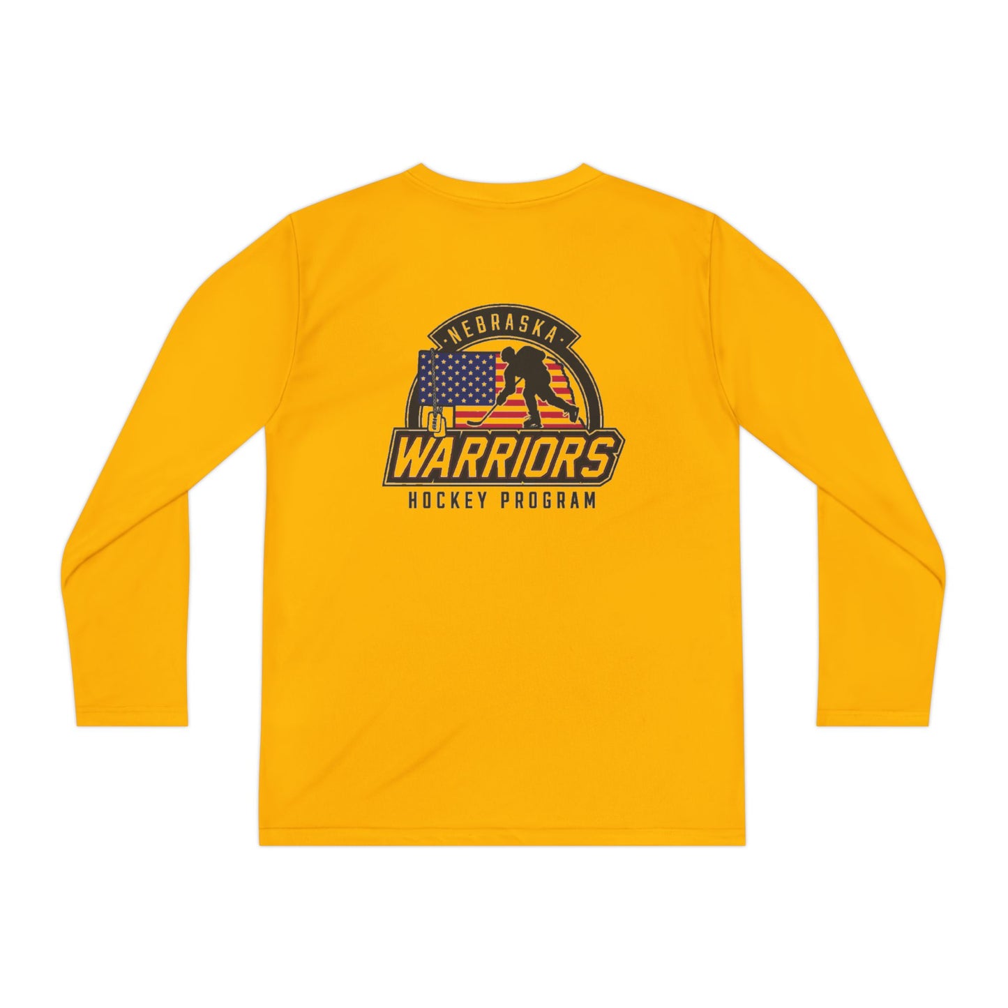 Nebraska Warriors Hockey Program Long Sleeve Tee Youth