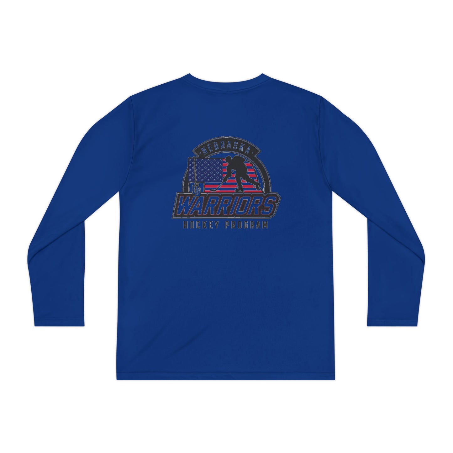Nebraska Warriors Hockey Program Long Sleeve Tee Youth