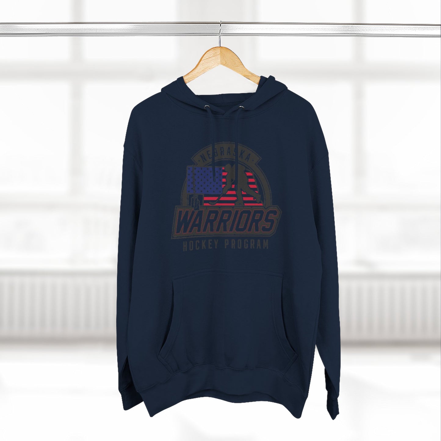 Nebraska Warriors Hockey Program - Fleece Hoodie (FB)