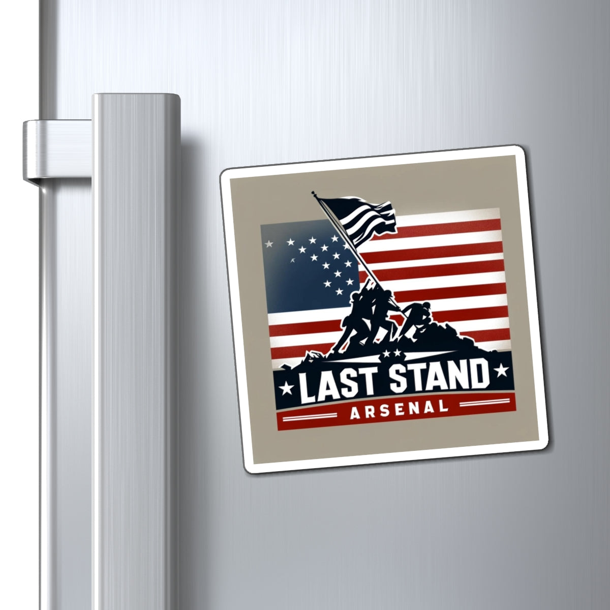 Last Stand Arsenal - Flag Magnet