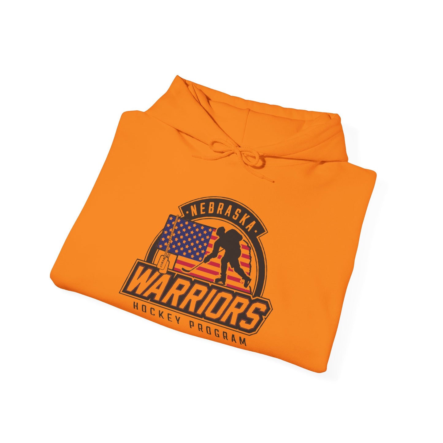 Nebraska Warriors Hockey Program - Hooded Sweatshirt