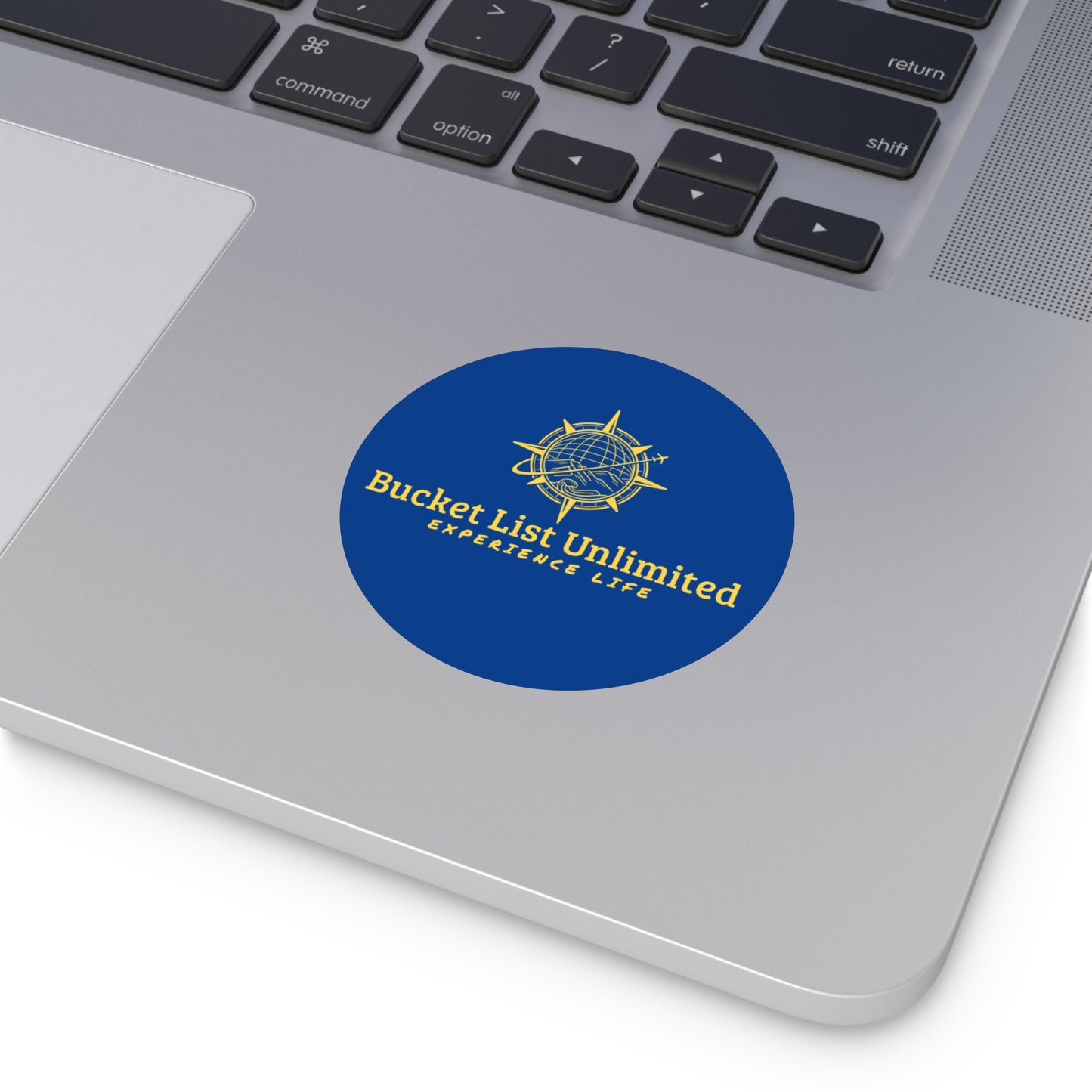 Bucket List Unlimited Round Vinyl Stickers