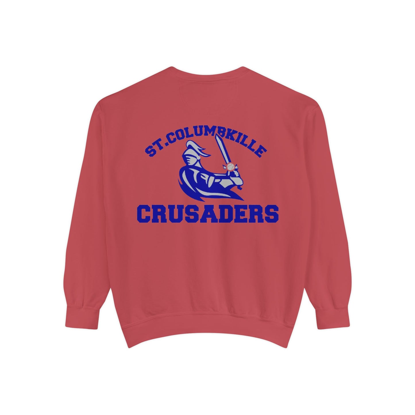 St. Columbkille Crusaders - Unisex Garment-Dyed Sweatshirt