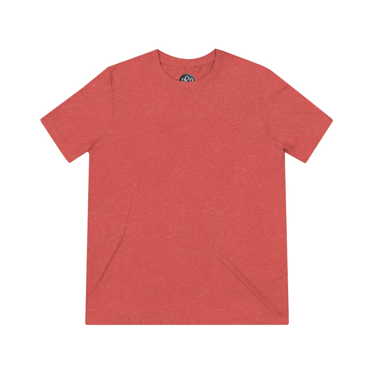 Label in neck - Template - Unisex Triblend Tee