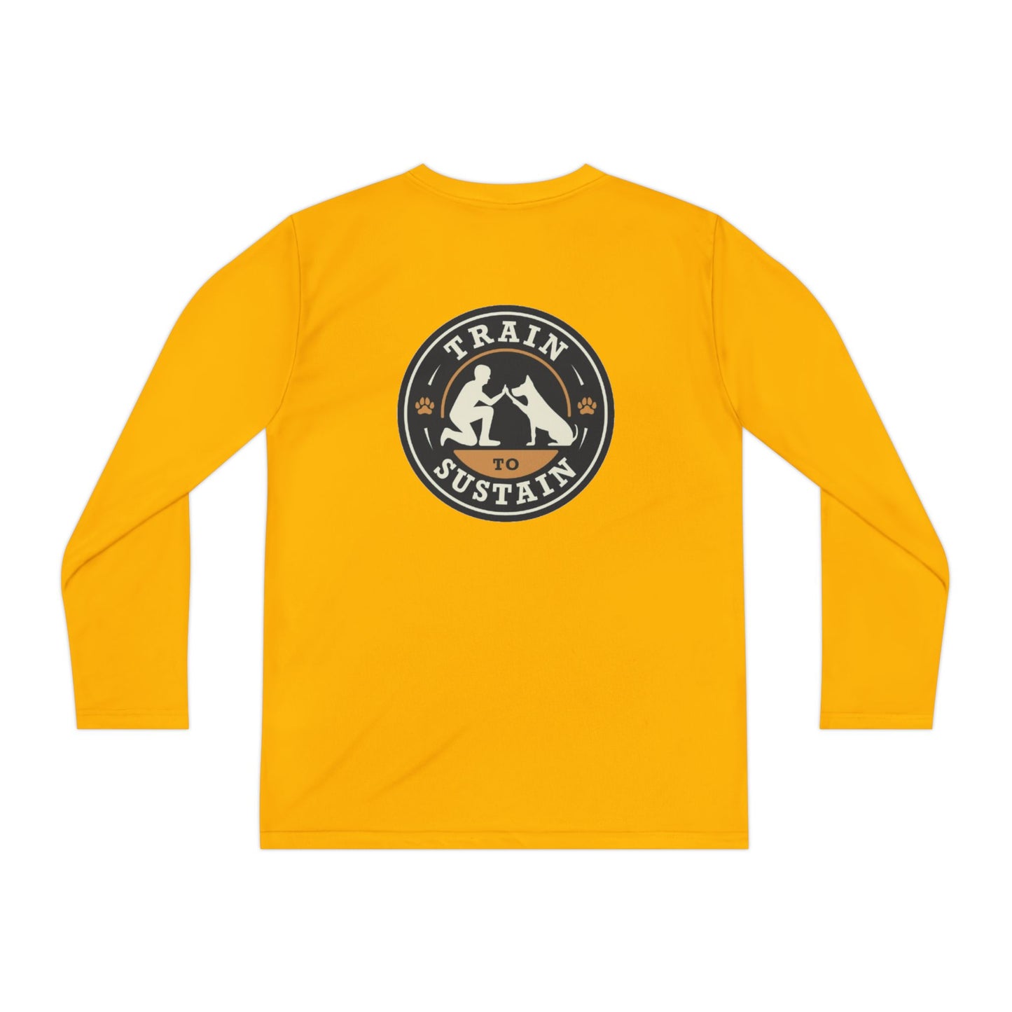 Long Sleeve Tee Youth Train to Sustain