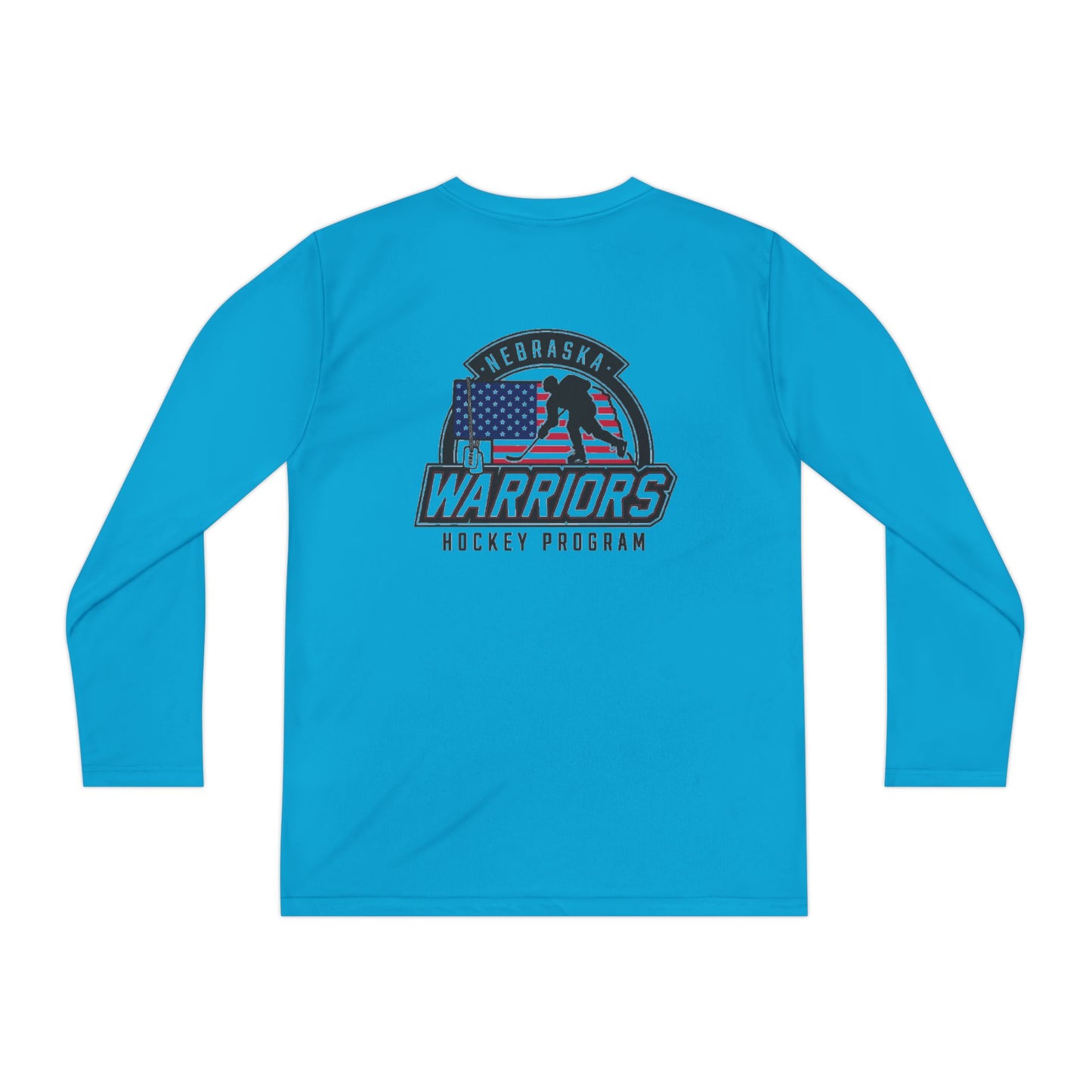 Nebraska Warriors Hockey Program Long Sleeve Tee Youth