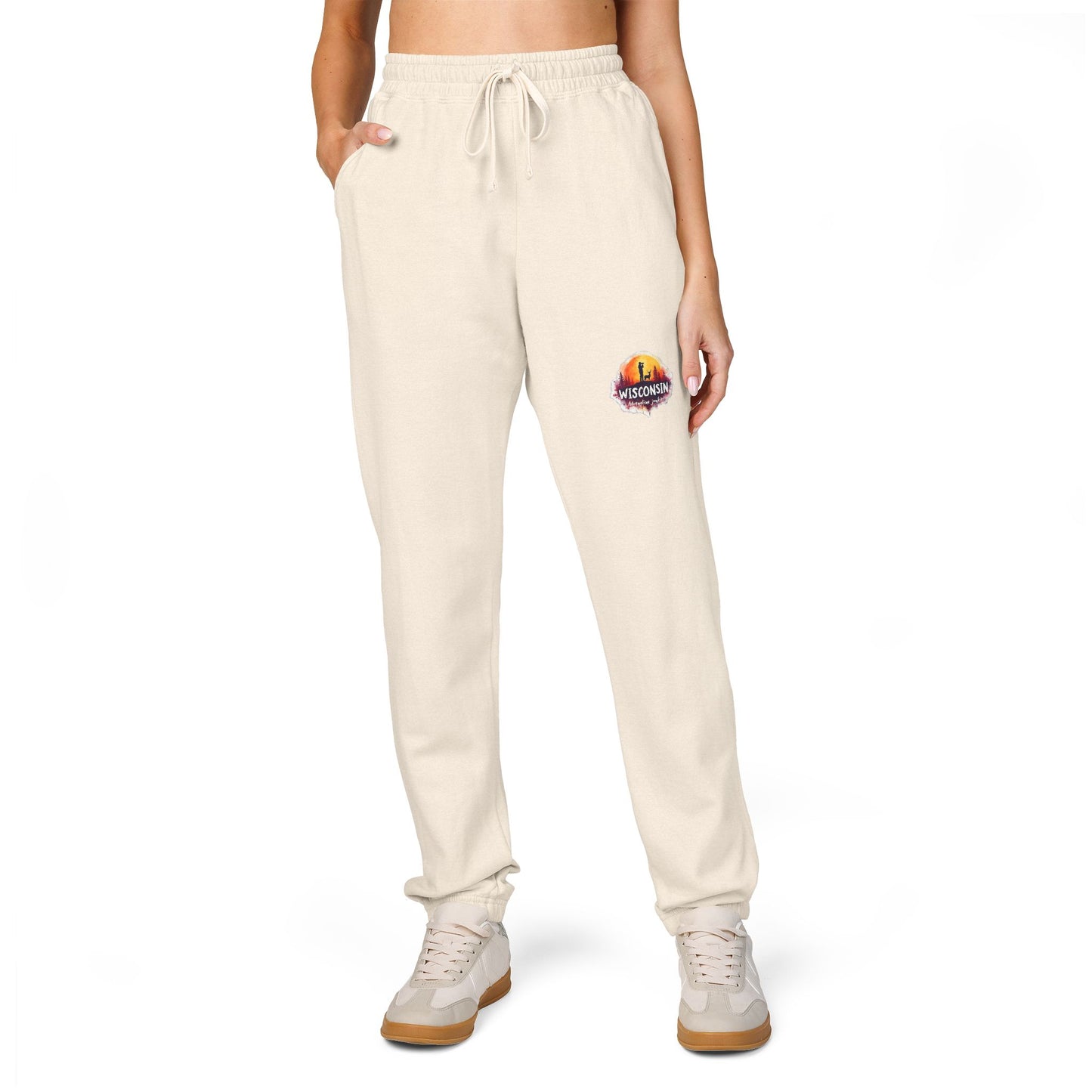 Wisconsin Adrenaline Junkies - Unisex Garment-Dyed Fleece Sweatpants