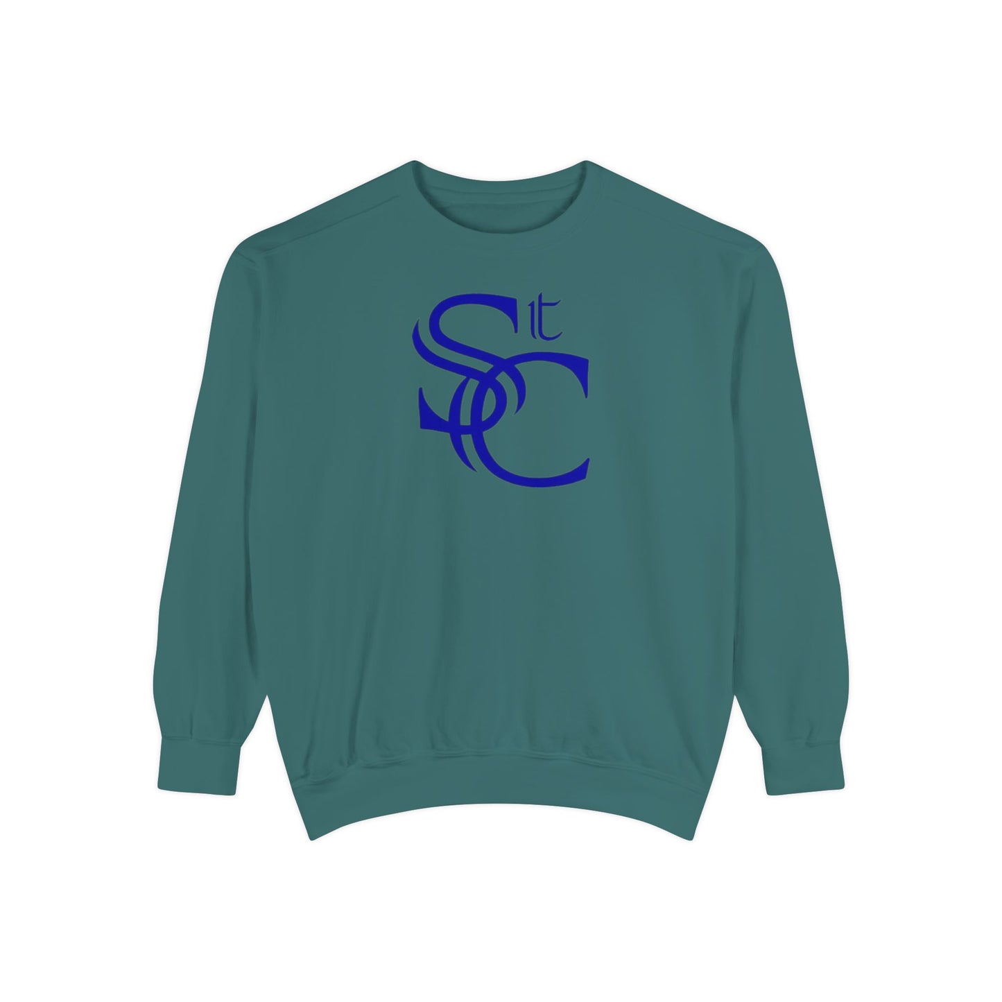 St. Columbkille Crusaders - Unisex Garment-Dyed Sweatshirt
