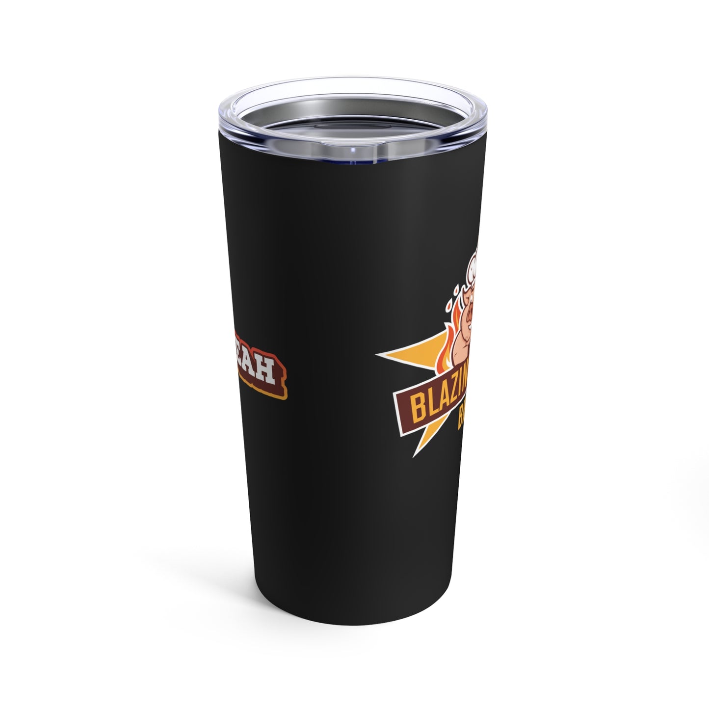 Blazing Star BBQ Tumbler 20oz - Black