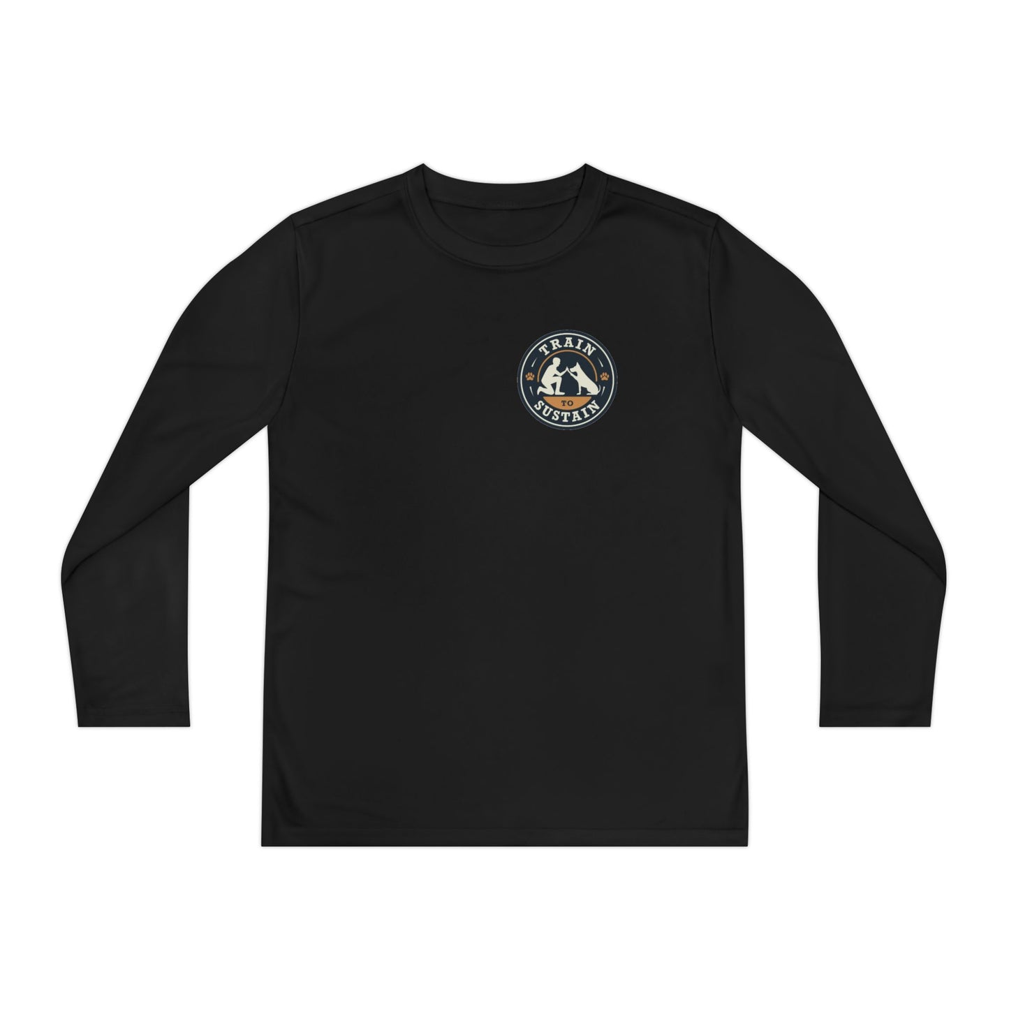 Long Sleeve Tee Youth Train to Sustain