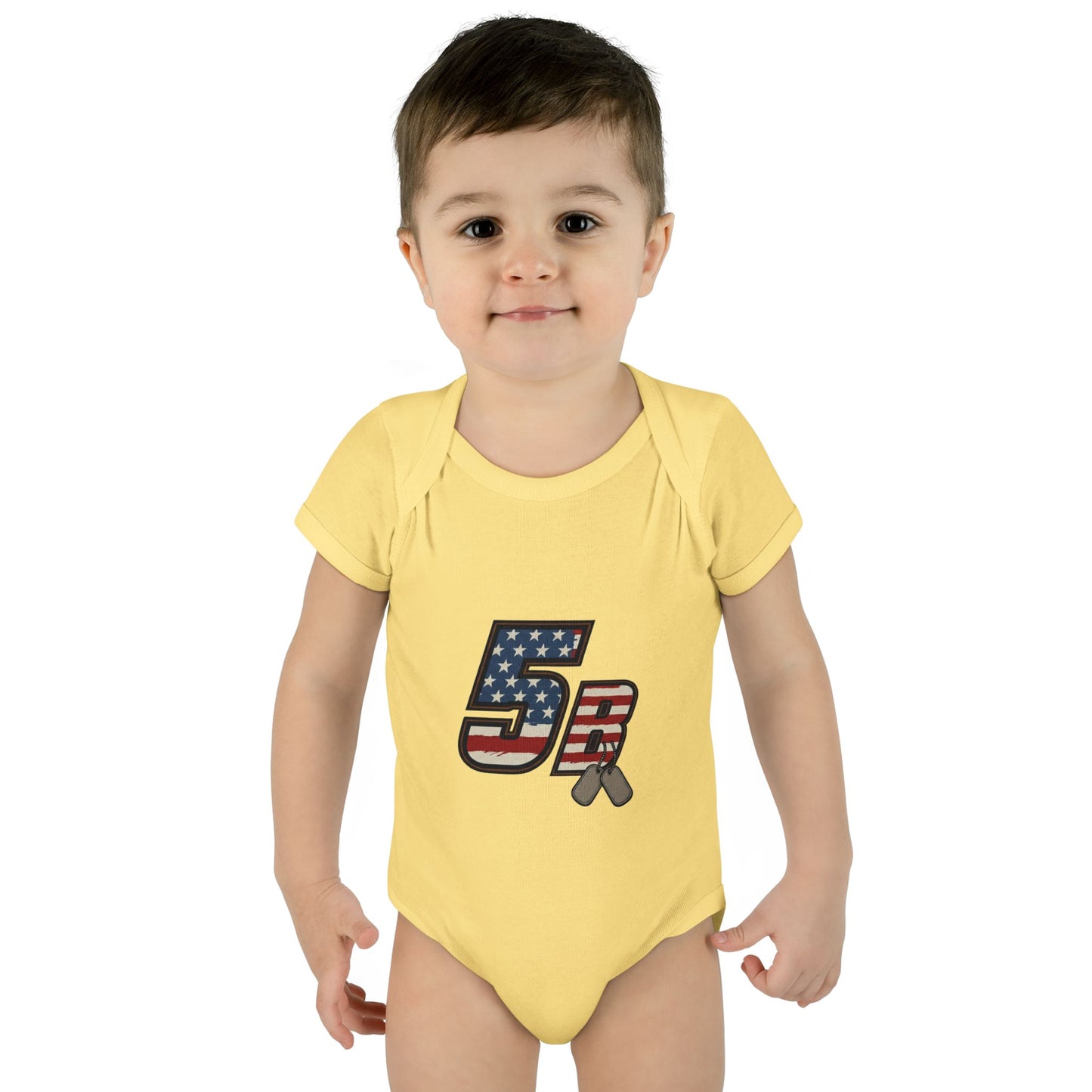 JWR - Infant Baby Rib Bodysuit - B