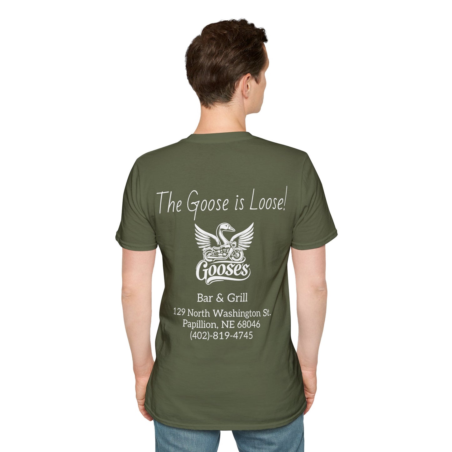 Goose's Bar & Grill - T-Shirt Goose is Loose dark