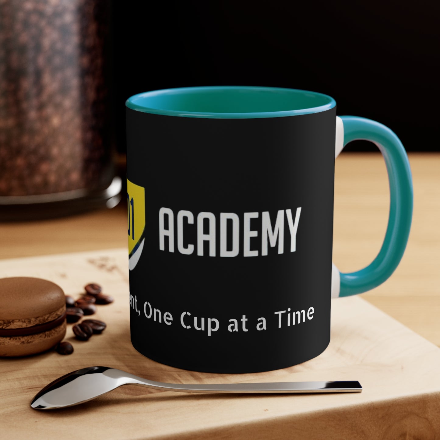 Training 101 Academy 11oz Accent Mug Blk Red