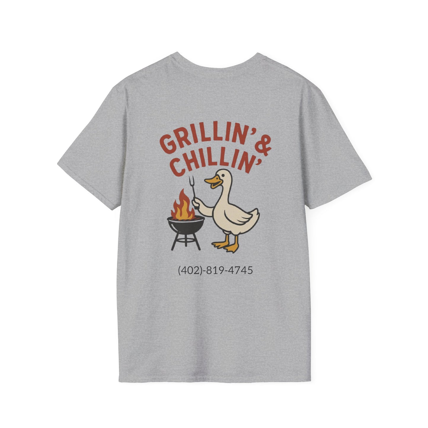 Goose's Bar & Grill - T-Shirt Grillin and Chillin