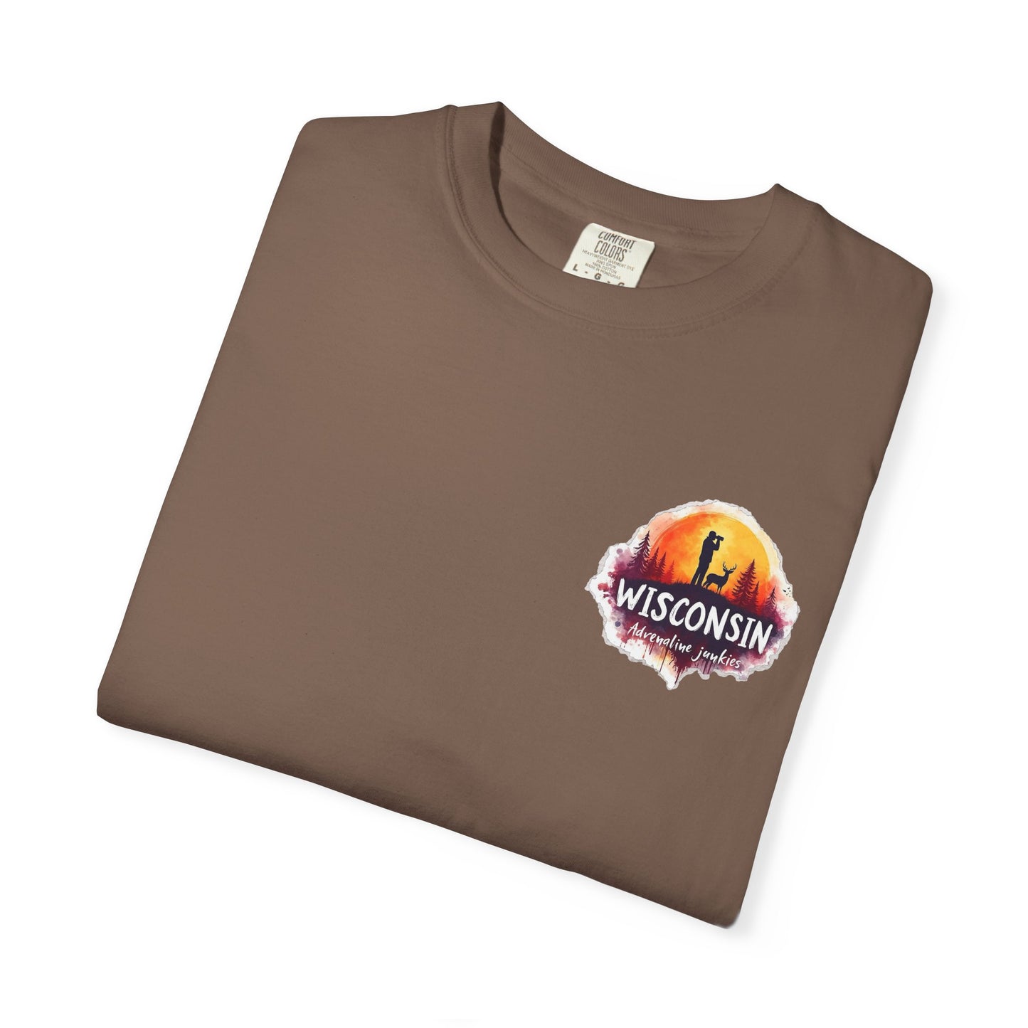 Wisconsin Adrenaline Junkies Unisex Garment-Dyed T-shirt