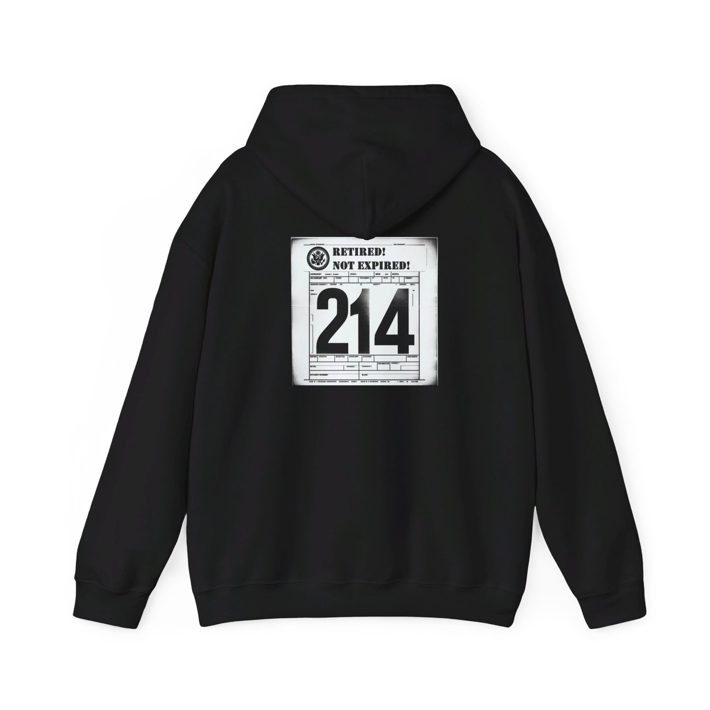 RAC Retired Not Expired-Hooded Sweatshirt!