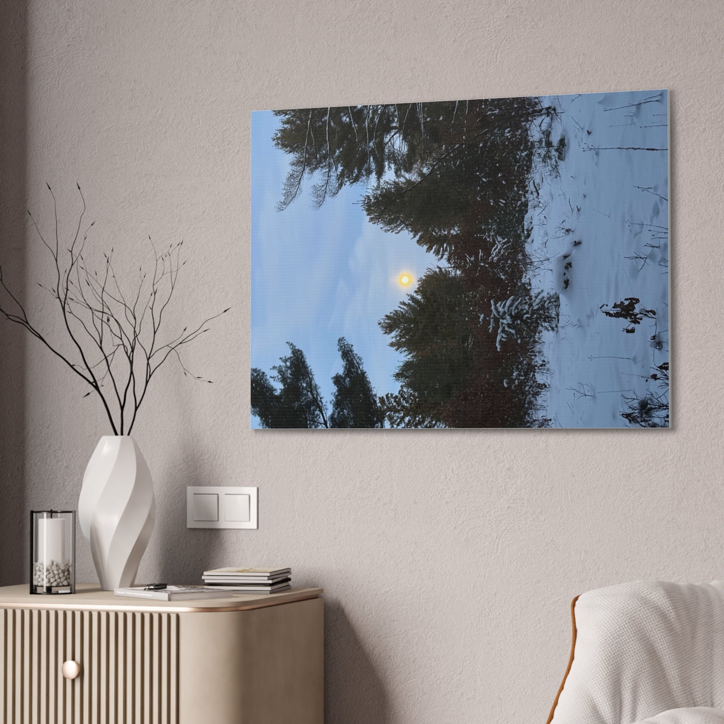 Wisconsin Adrenaline Junkies - Canvas Stretched, 0.75" - Snow
