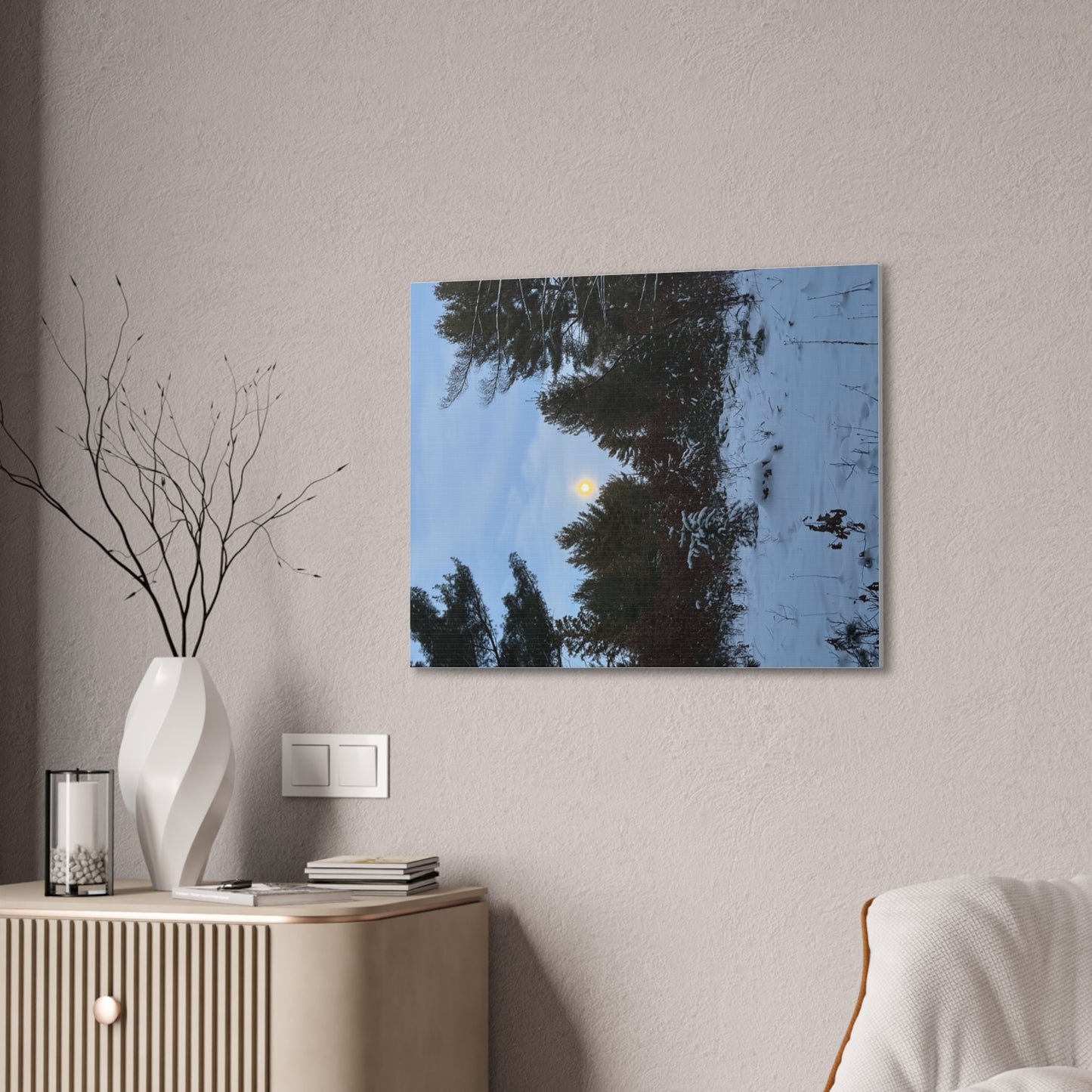 Wisconsin Adrenaline Junkies - Canvas Stretched, 0.75" - Snow