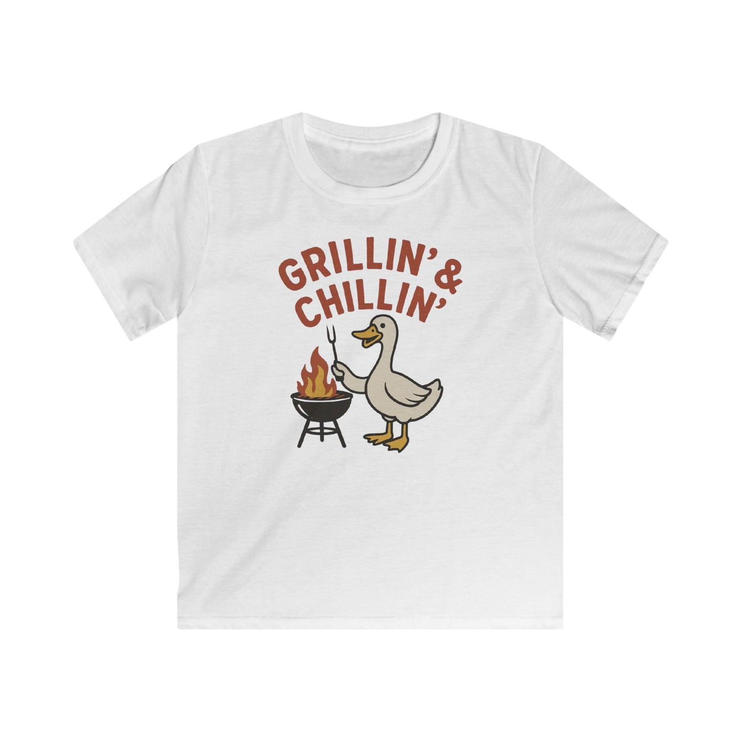 Goose's Playful Kids Tee - Grillin' & Chillin'