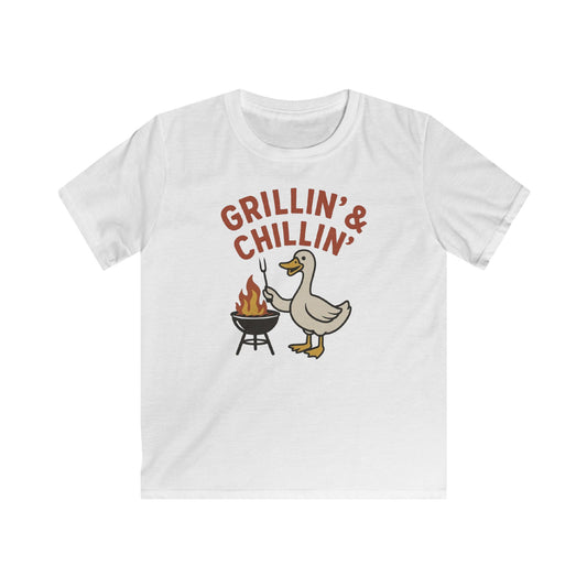 Goose's Playful Kids Tee - Grillin' & Chillin'