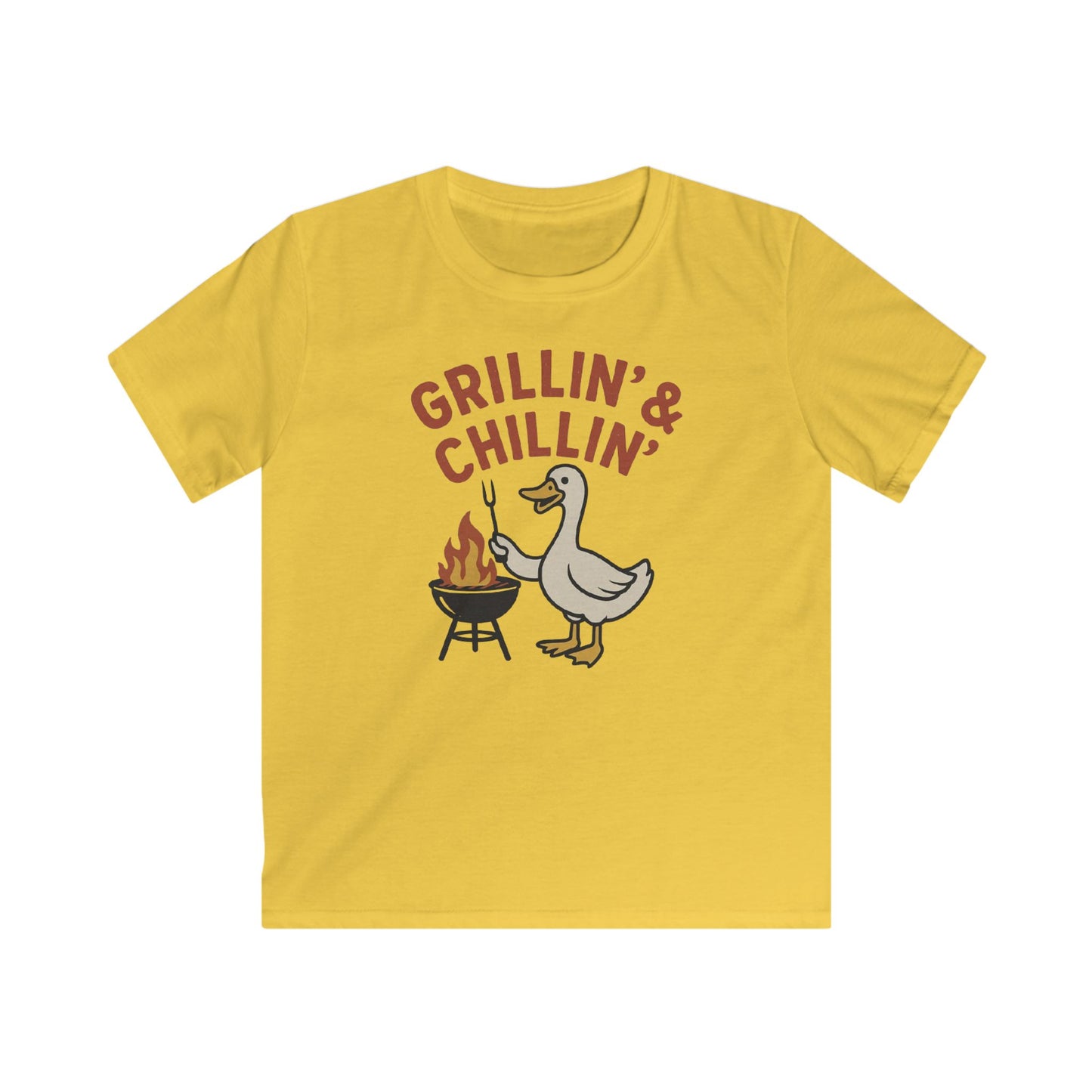 Goose's Playful Kids Tee - Grillin' & Chillin'