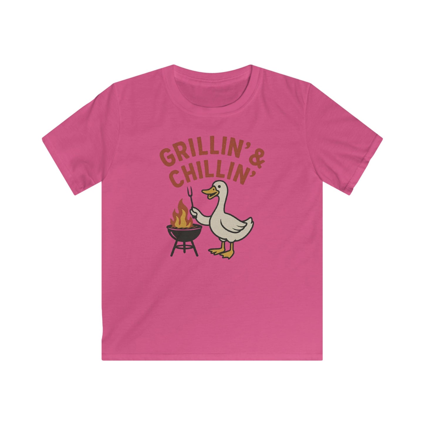 Goose's Playful Kids Tee - Grillin' & Chillin'
