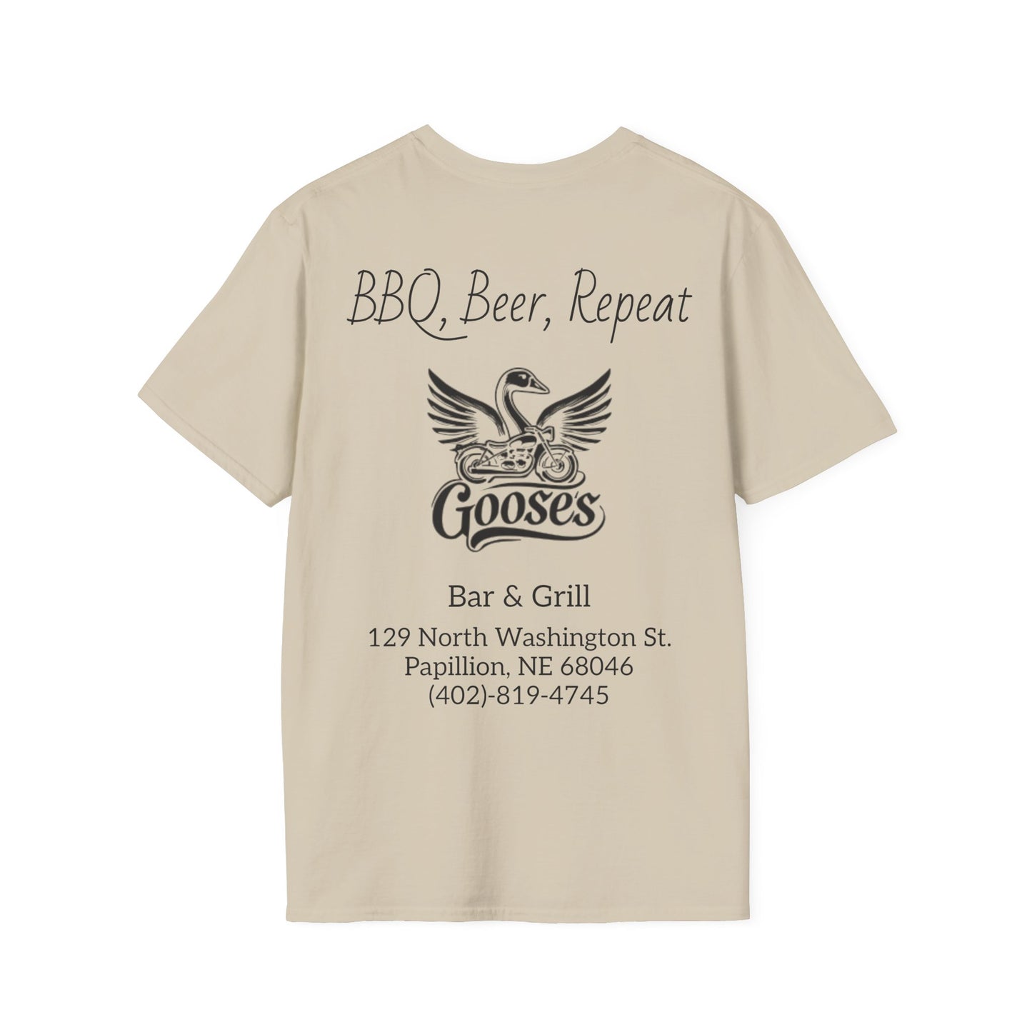 Goose's Bar & Grill - T-Shirt BBQ, Beer, Repeat