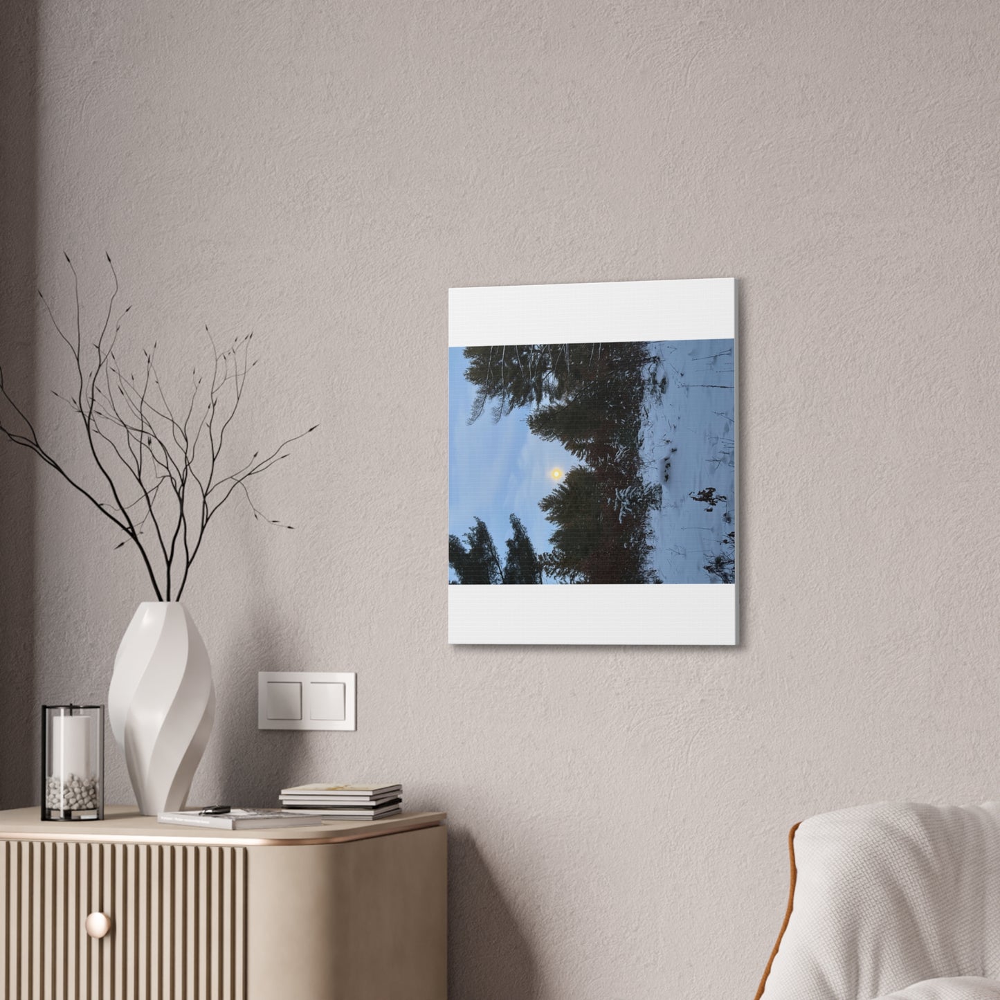 Wisconsin Adrenaline Junkies - Canvas Stretched, 0.75" - Snow
