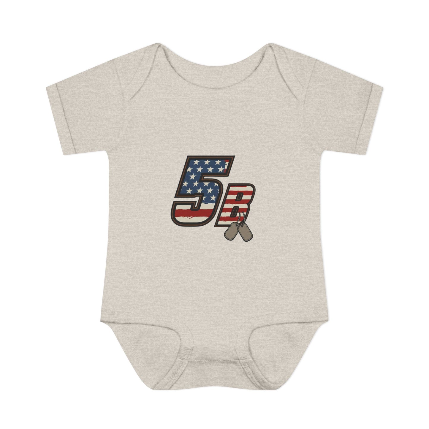 JWR - Infant Baby Rib Bodysuit - B