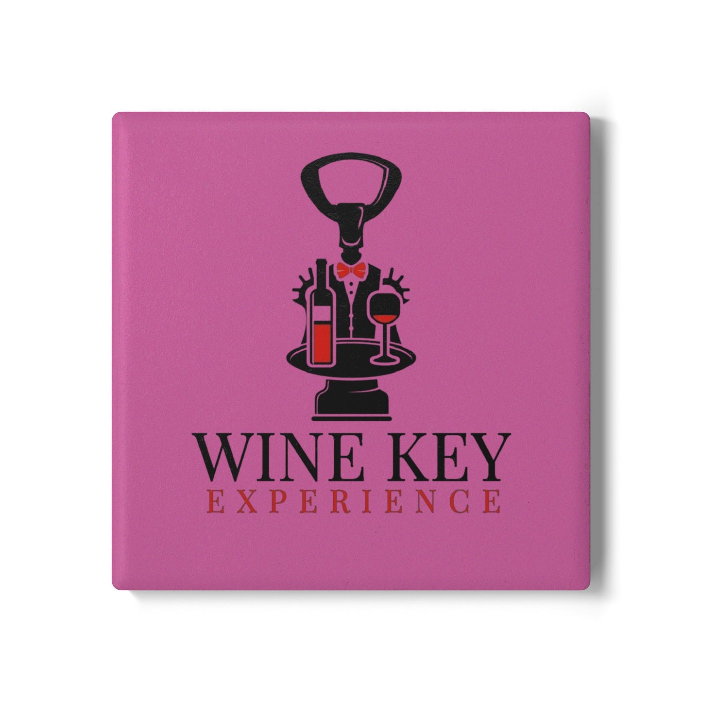 WKE - Ceramic Coaster Pink