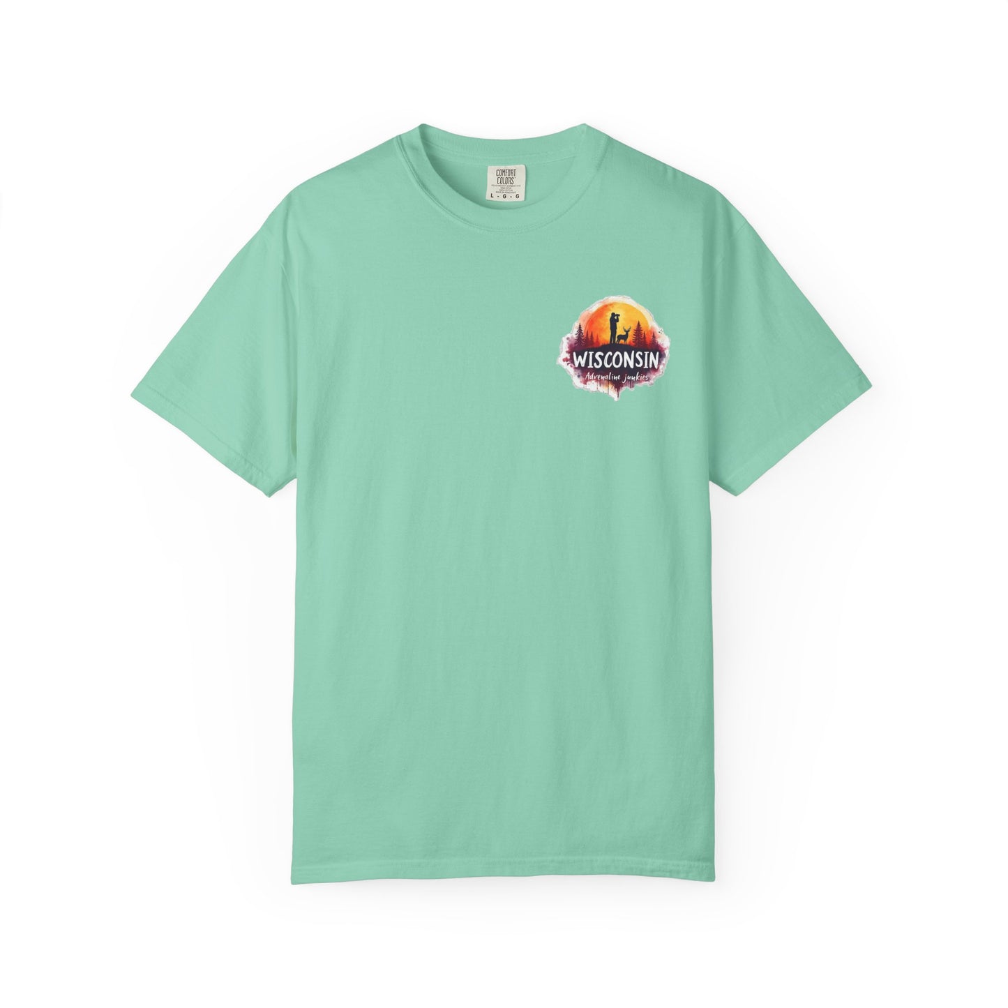 Wisconsin Adrenaline Junkies Unisex Garment-Dyed T-shirt