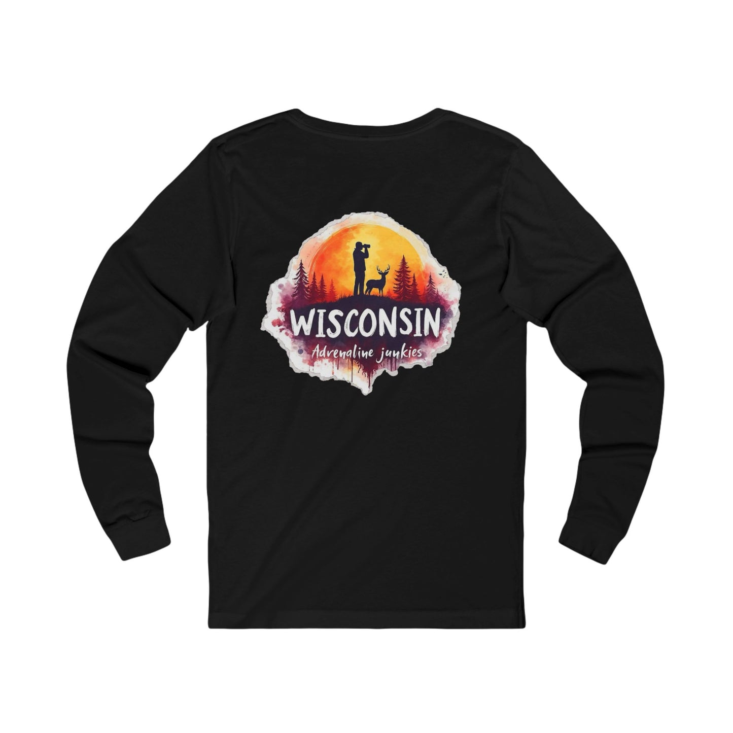 Wisconsin Adrenaline Junkies - Unisex Jersey Long Sleeve Tee