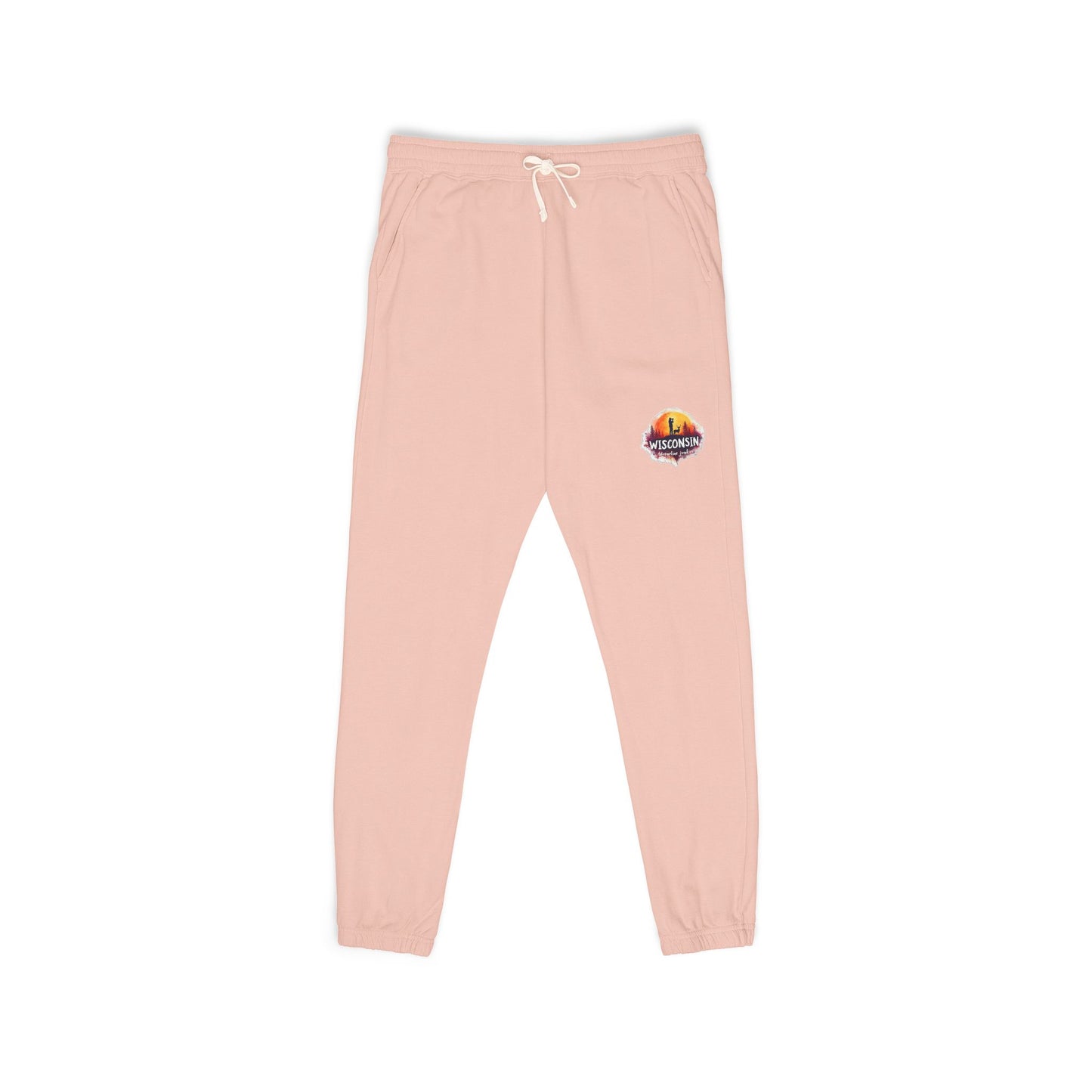 Wisconsin Adrenaline Junkies - Unisex Garment-Dyed Fleece Sweatpants