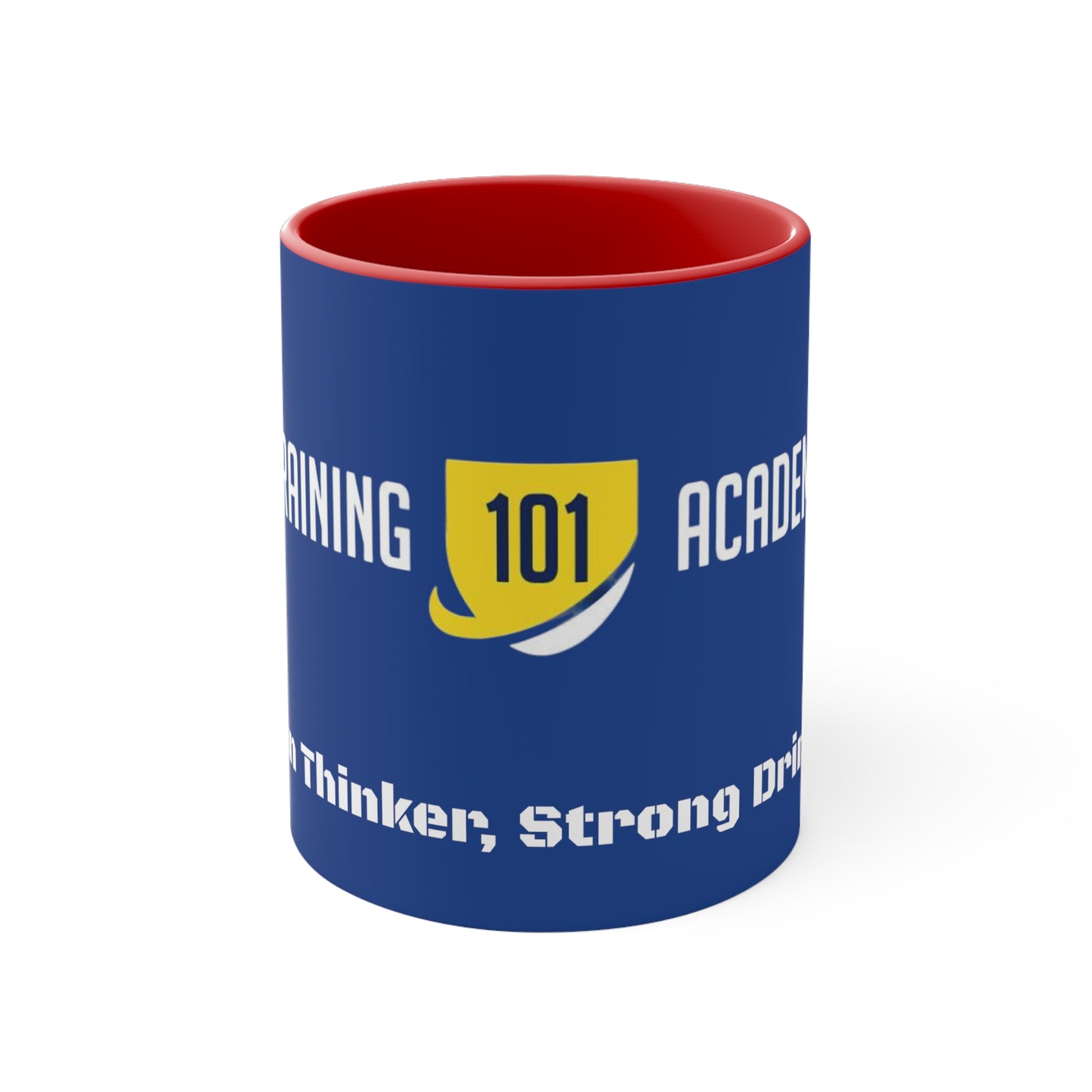 Training 101 Academy 11oz Accent Mug blue