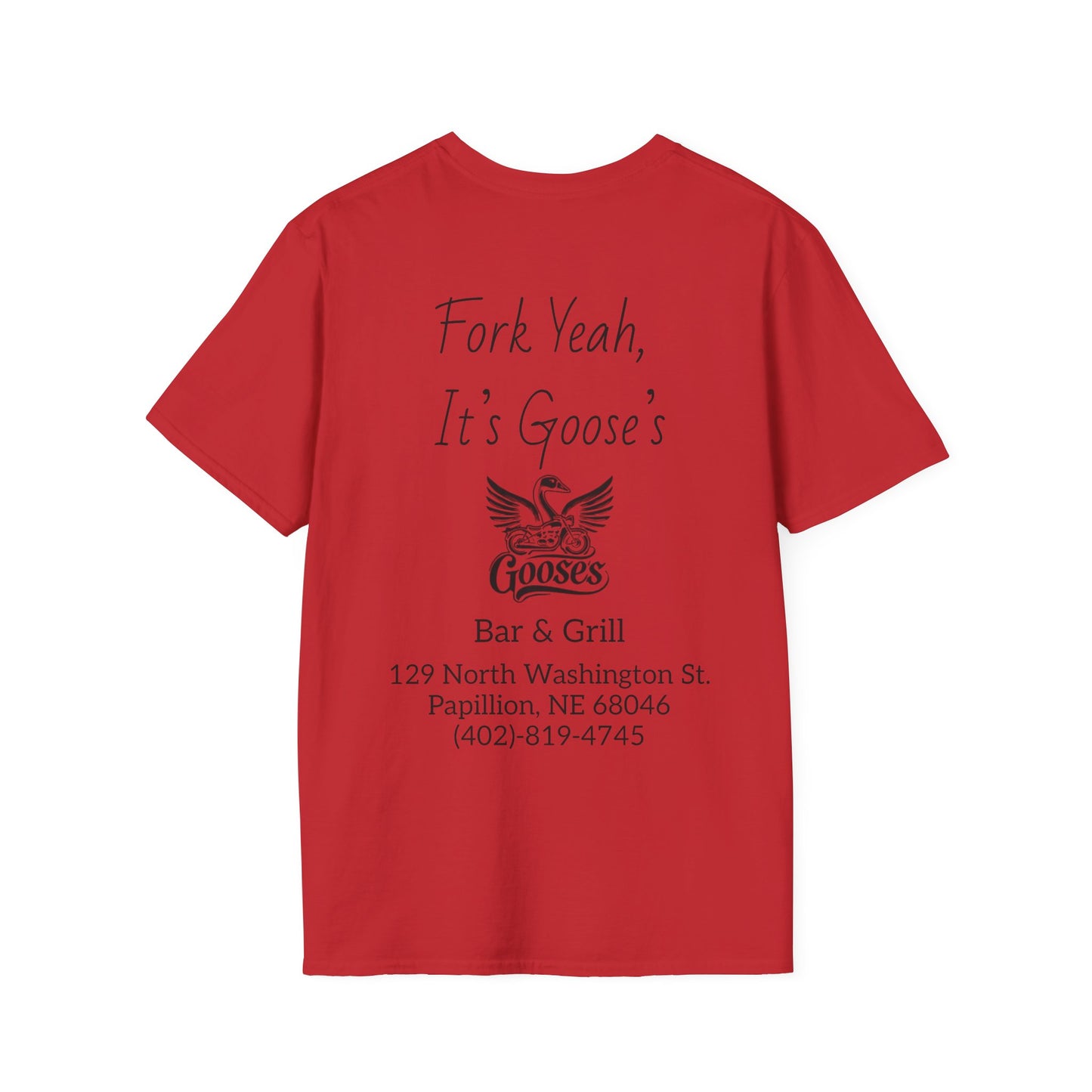 Goose's Bar & Grill - T-Shirt Fork Yeah