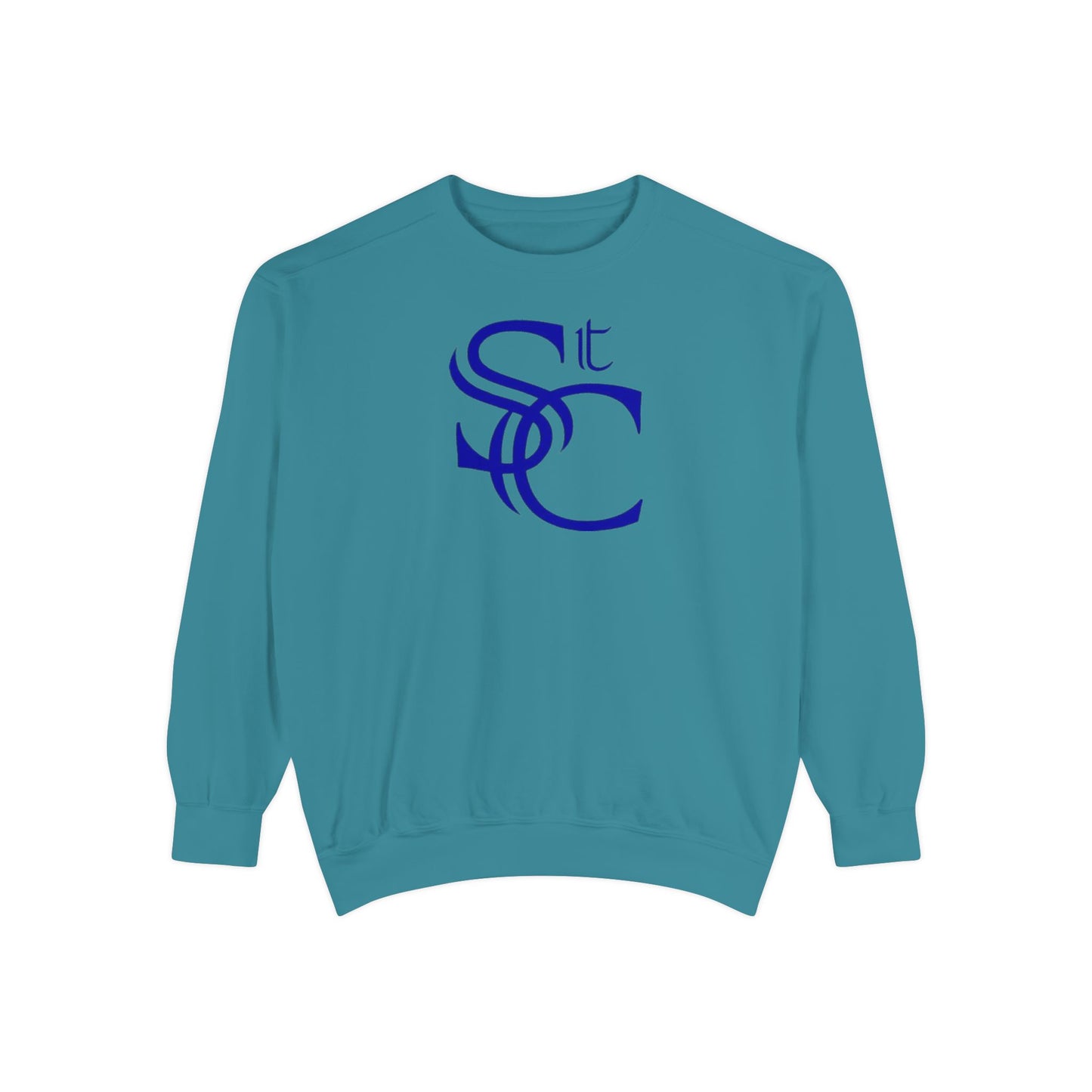 St. Columbkille Crusaders - Unisex Garment-Dyed Sweatshirt