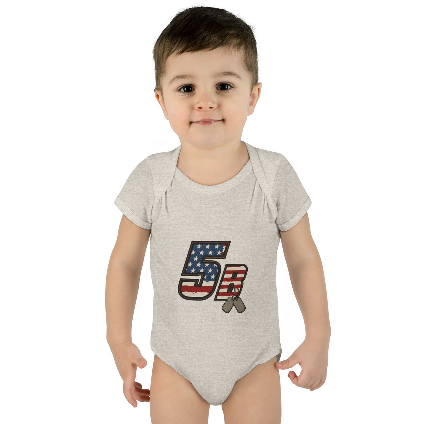 JWR - Infant Baby Rib Bodysuit - B
