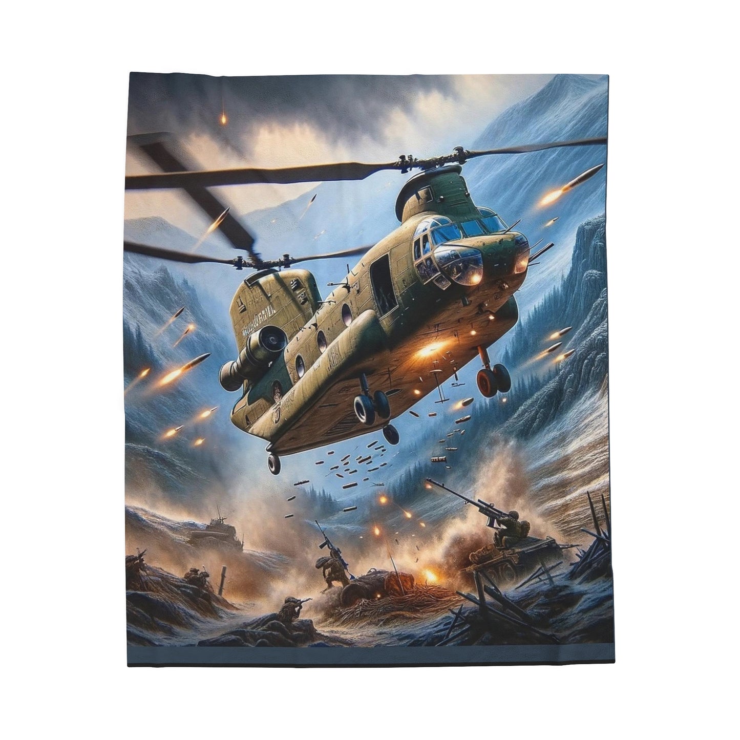 RAC Battle Climb- Plush Blanket