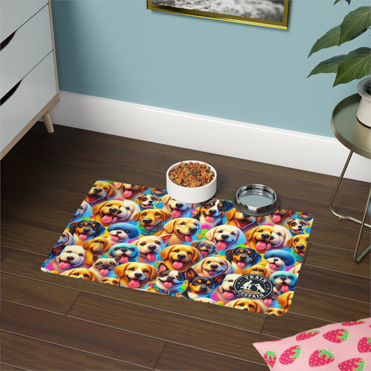 Train to Sustain - Pet Food Mat (Puppies)