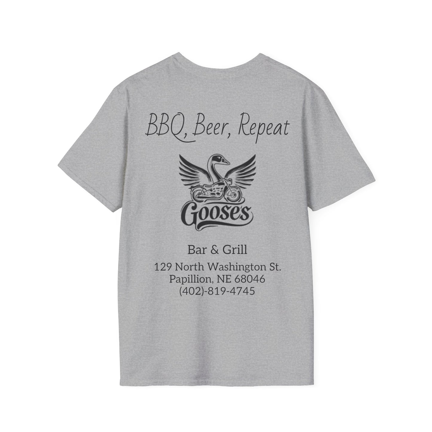 Goose's Bar & Grill - T-Shirt BBQ, Beer, Repeat
