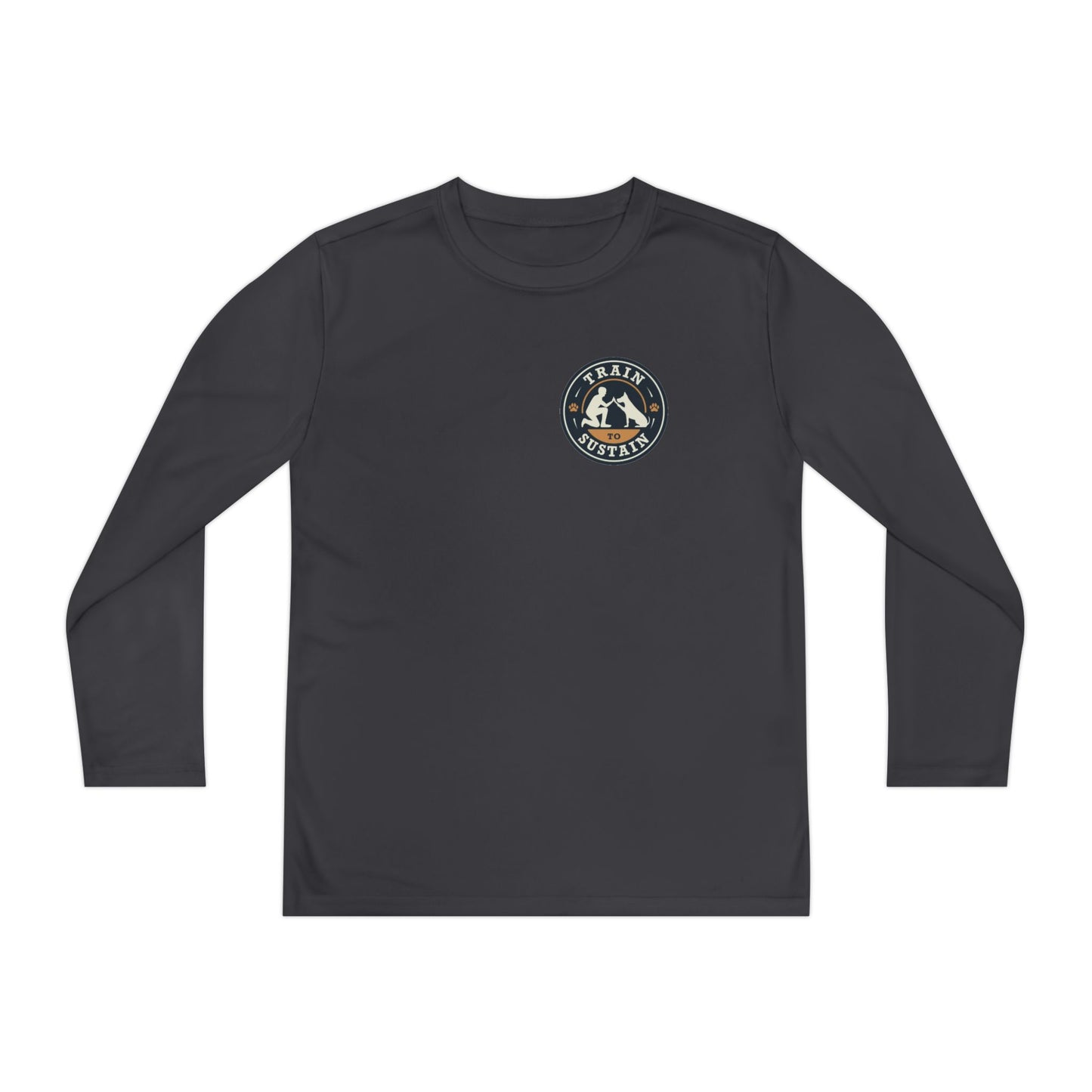 Long Sleeve Tee Youth Train to Sustain