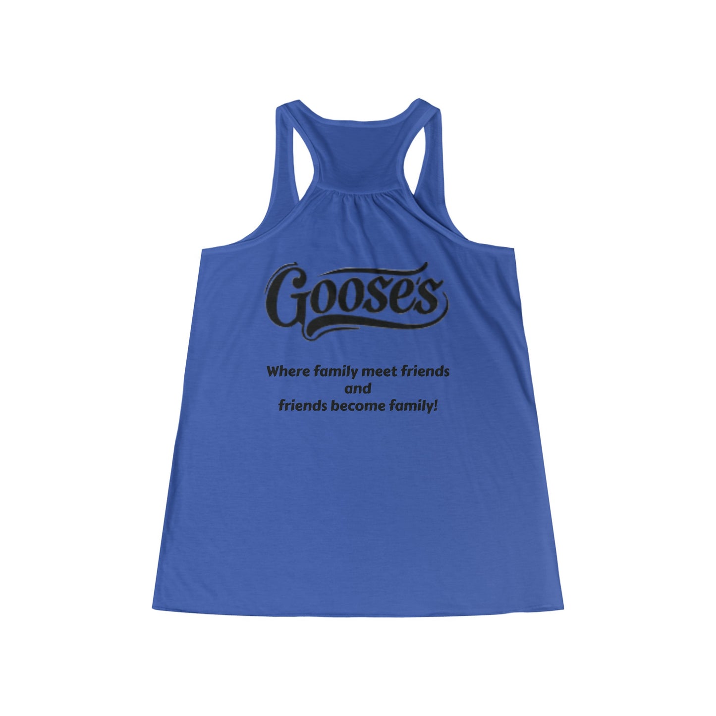 Goose's Women's Flowy Racerback Tank