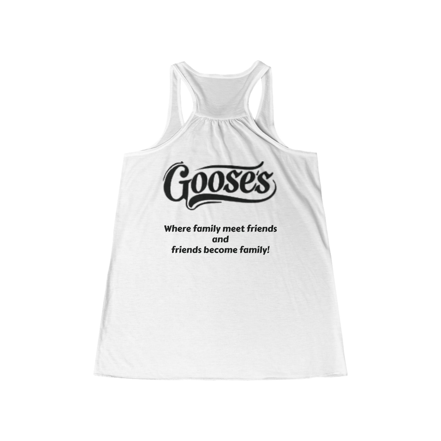 Goose's Women's Flowy Racerback Tank