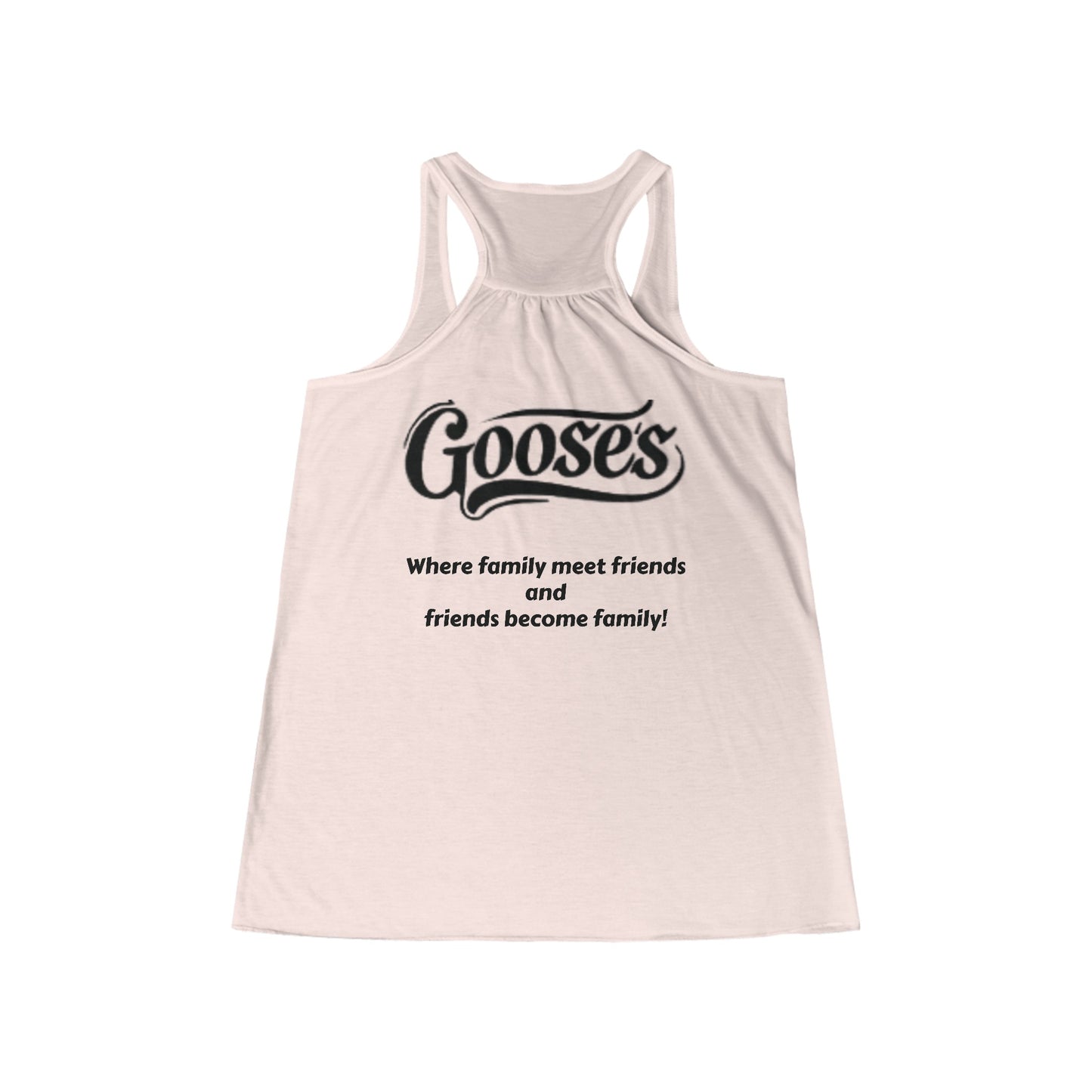 Goose's Women's Flowy Racerback Tank