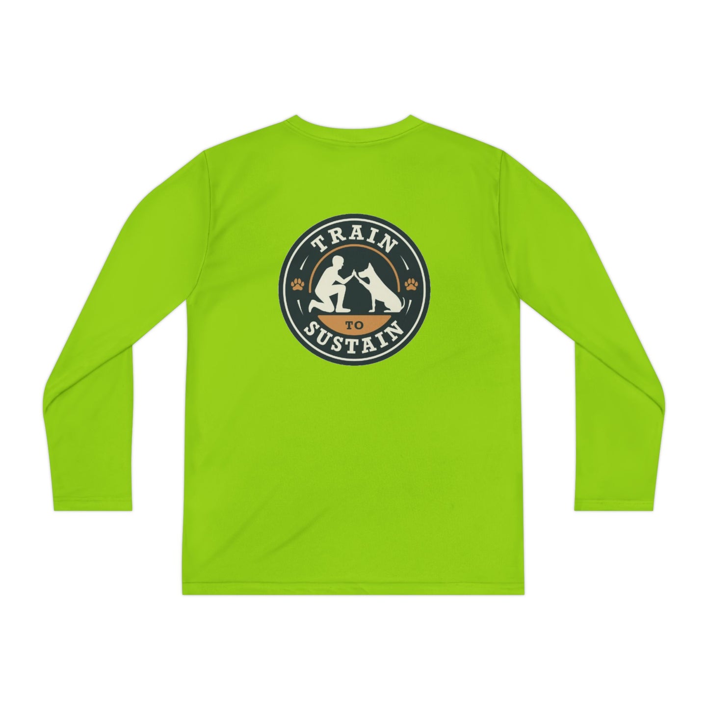 Long Sleeve Tee Youth Train to Sustain