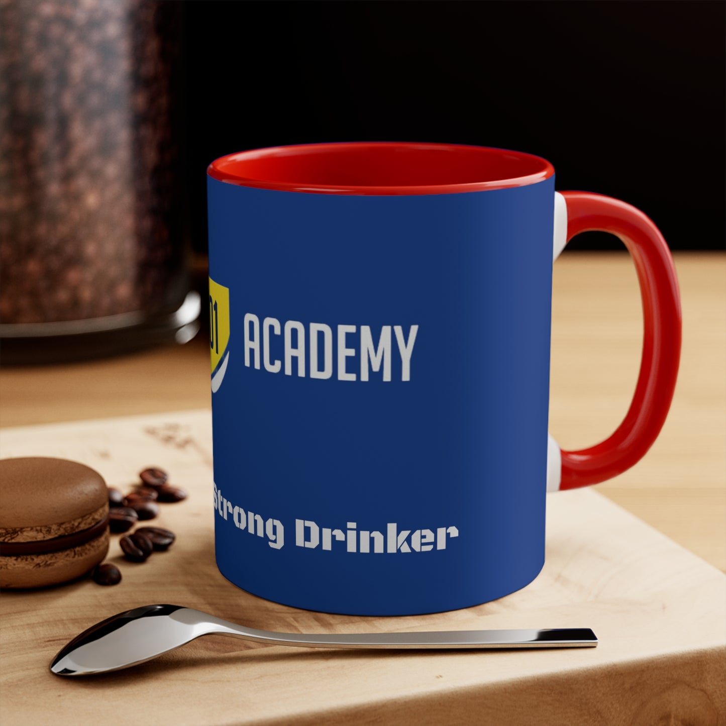 Training 101 Academy 11oz Accent Mug blue