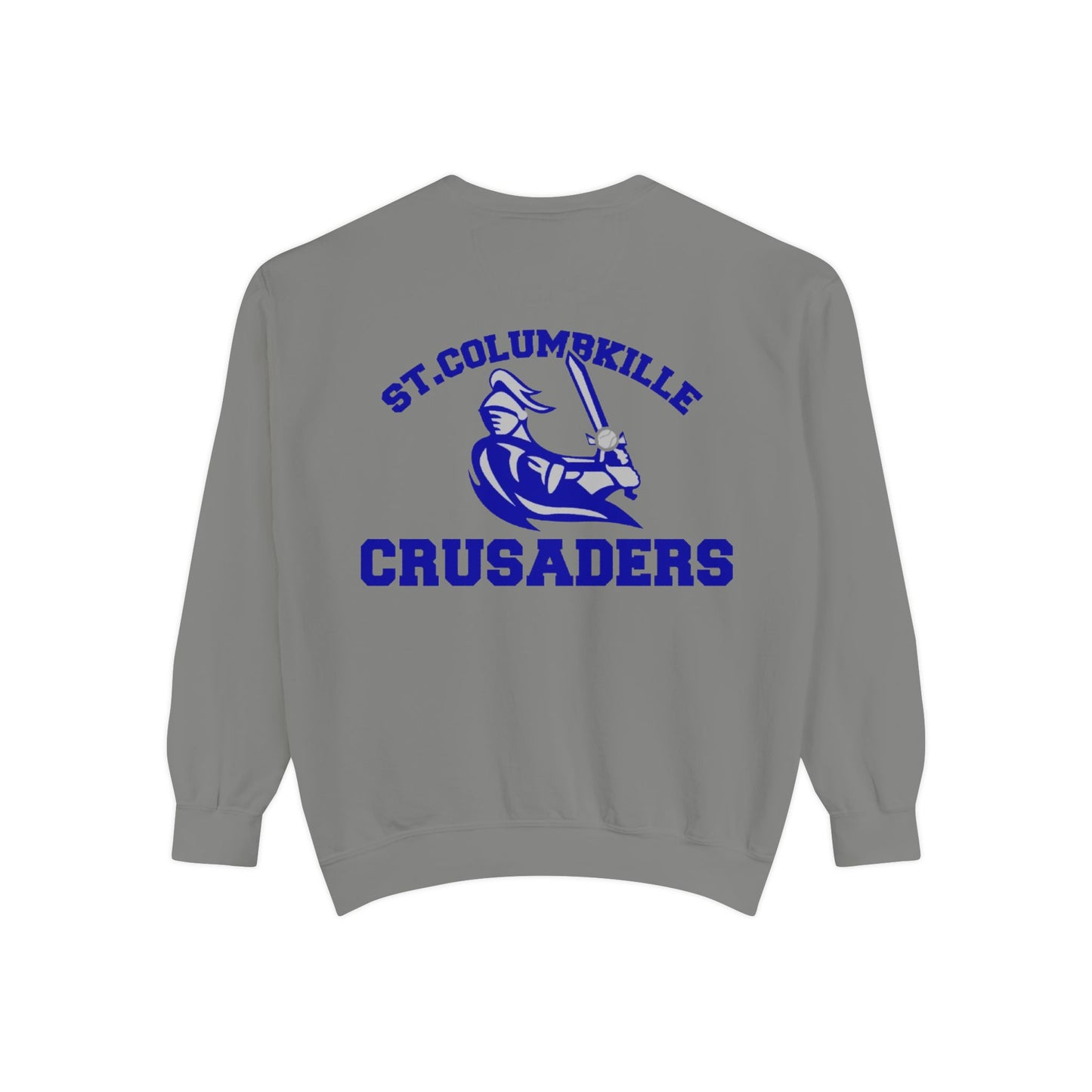 St. Columbkille Crusaders - Unisex Garment-Dyed Sweatshirt