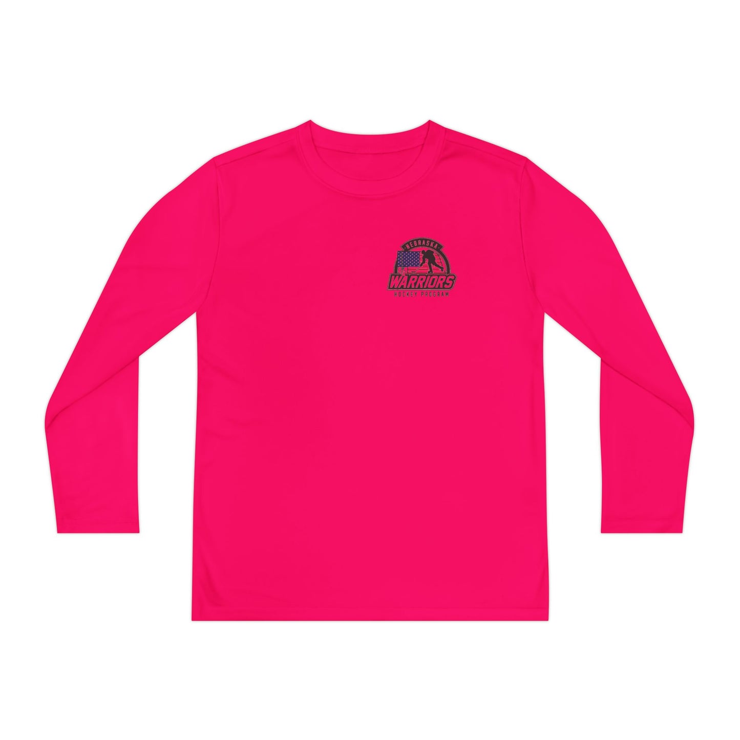 Nebraska Warriors Hockey Program Long Sleeve Tee Youth